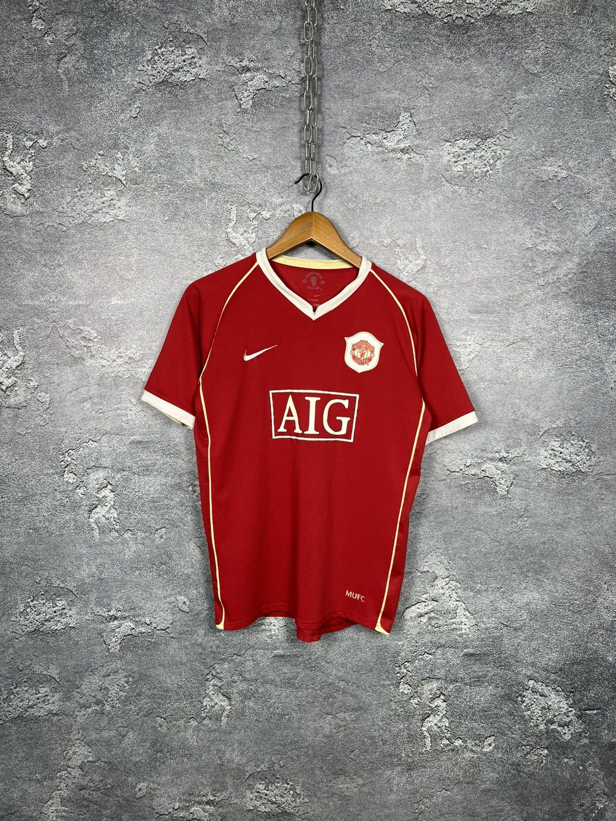 Nike Vintage 2006/07 Nike Manchester United Boys XL Jersey Tshirt Size US XS / EU 42 / 0 - 1 Thumbnail