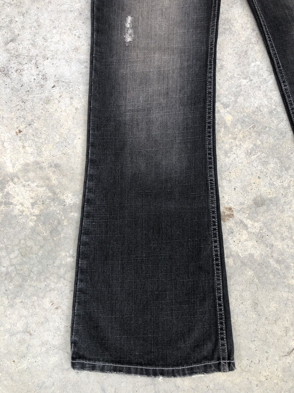 If Six Was Nine Japanese Freebeat Flared Jeans Distressed Jeans Size US 31 - 6 Thumbnail