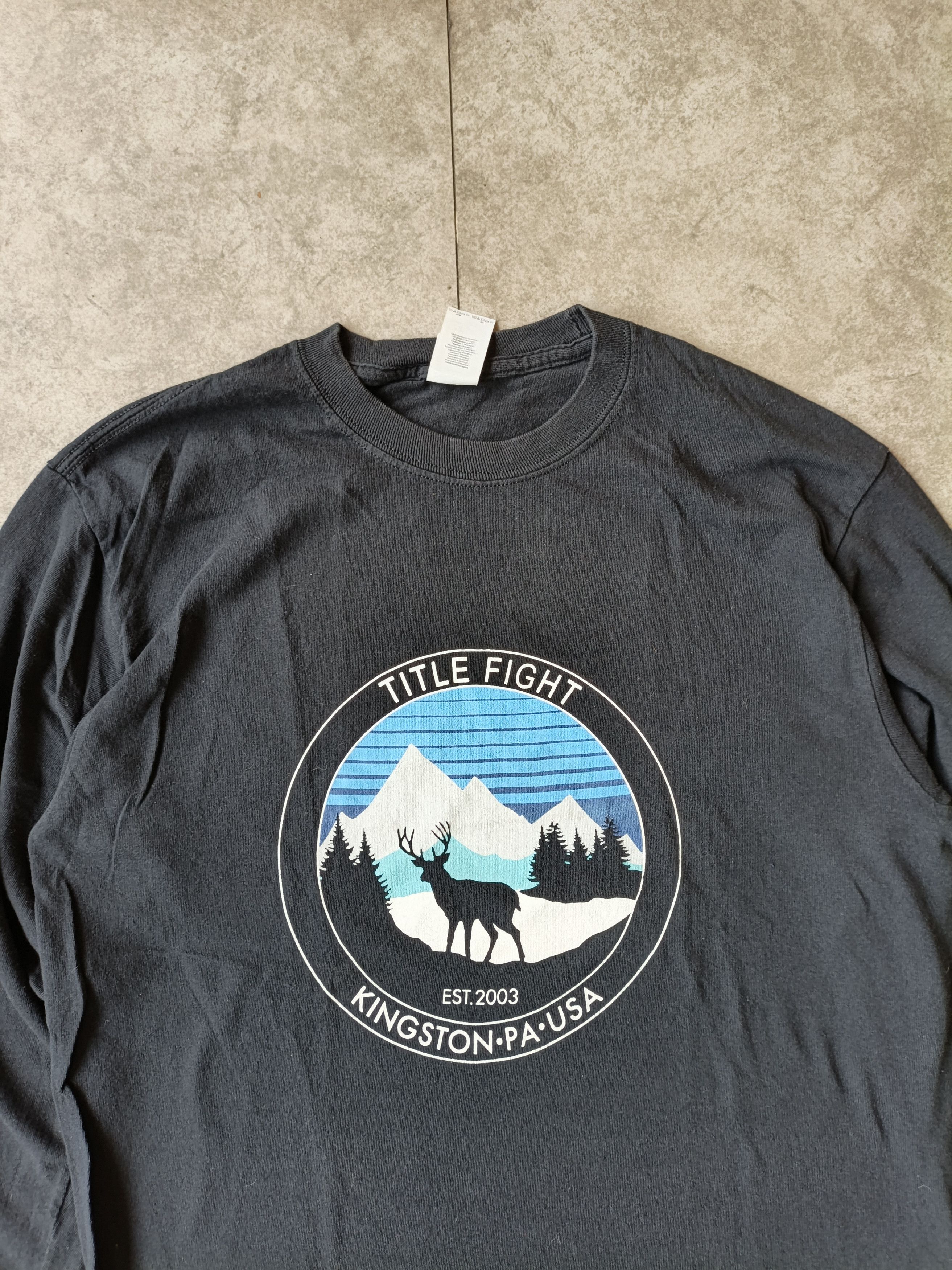 Band Tees LONGSLEEVE 2017 TITLE FIGHT VINTAGE BAND TEES Size US M / EU 48-50 / 2 - 2 Thumbnail