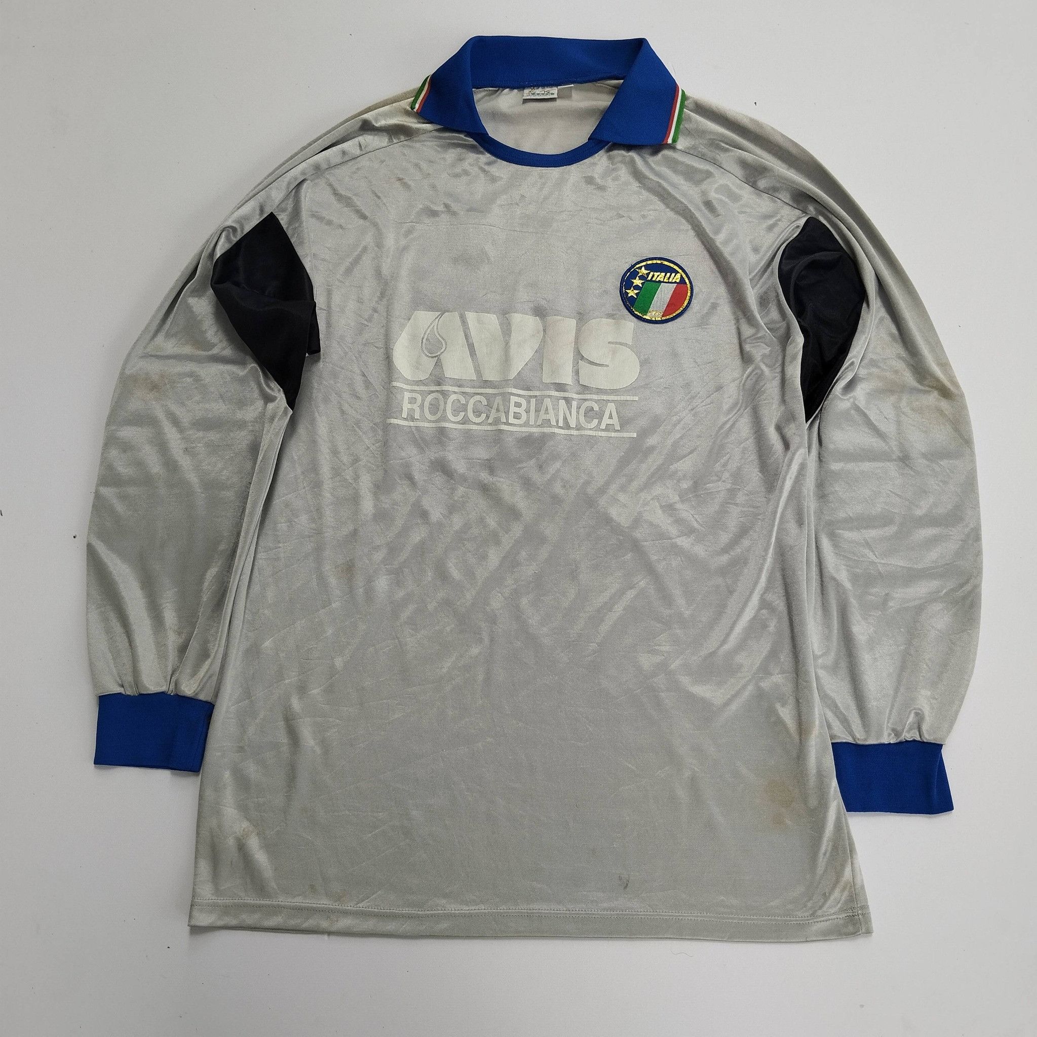 Diadora VINTAGE 90s ITALY GOALKEEPER JERSEY Size US S / EU 44-46 / 1 - 1 Thumbnail