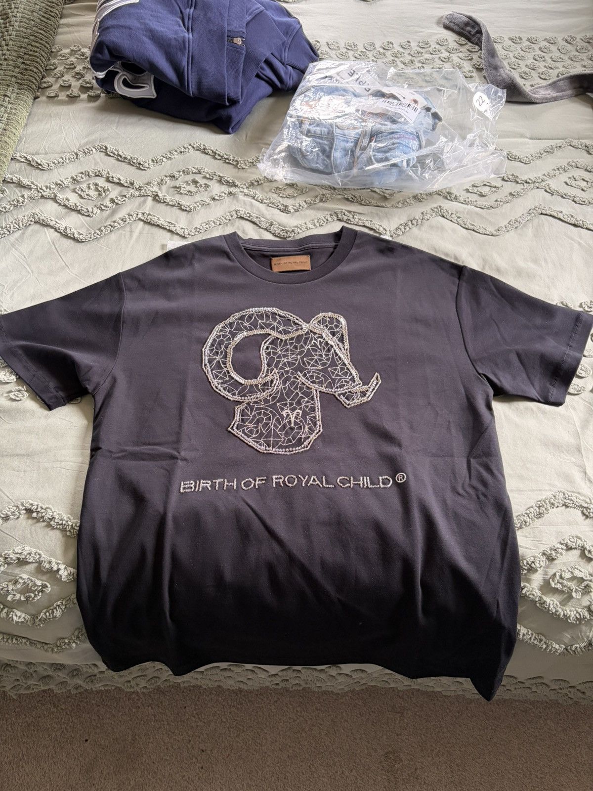 Birth of Royal Child Birth of Royal Child Men's M Regular Black Aries T-Shirt Size US M / EU 48-50 / 2 - 1 Thumbnail