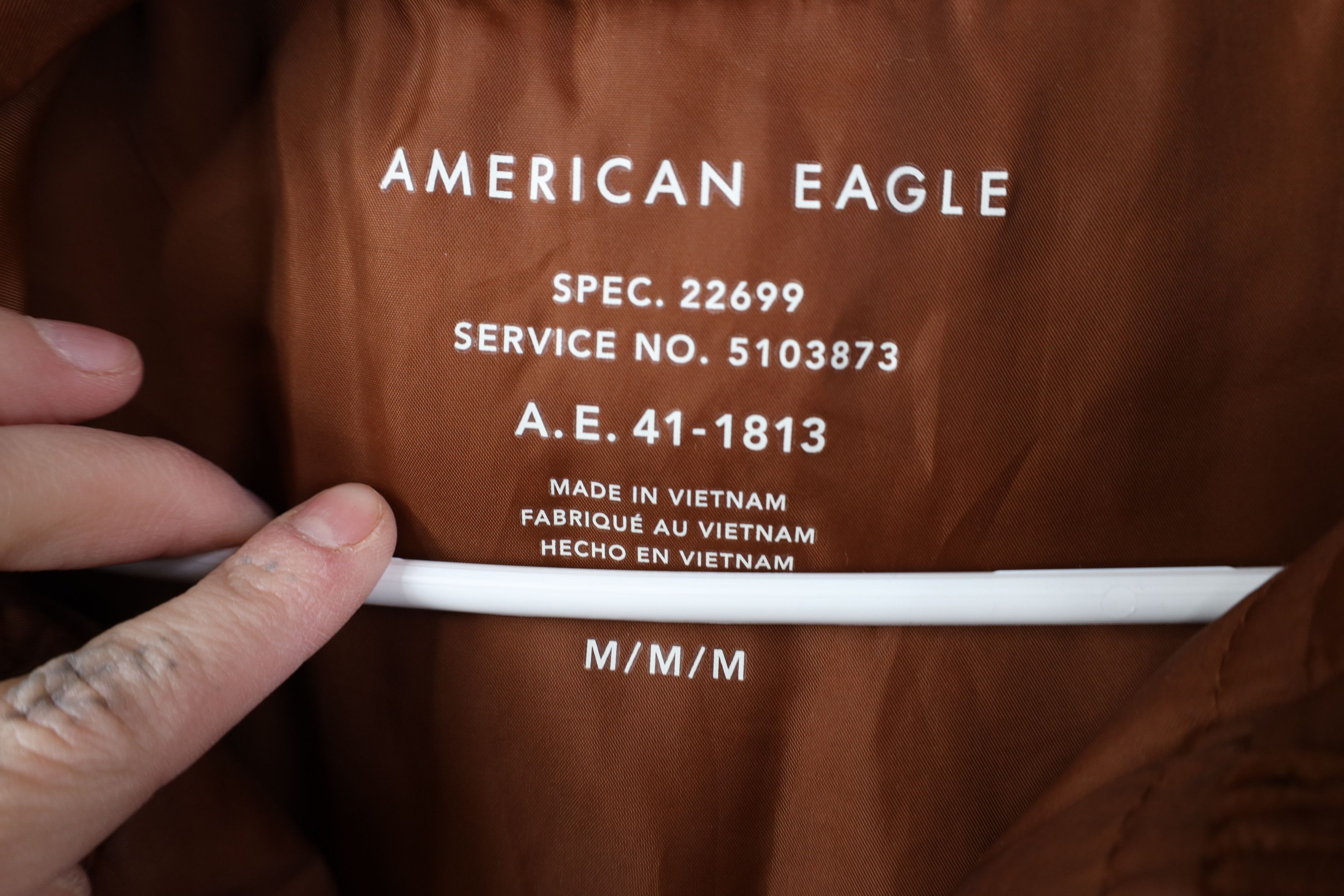 American Eagle Outfitters Vintage 90s Y2K American Eagle Corduroy Parka Jacket Size M / US 6-8 / IT 42-44 - 10 Thumbnail