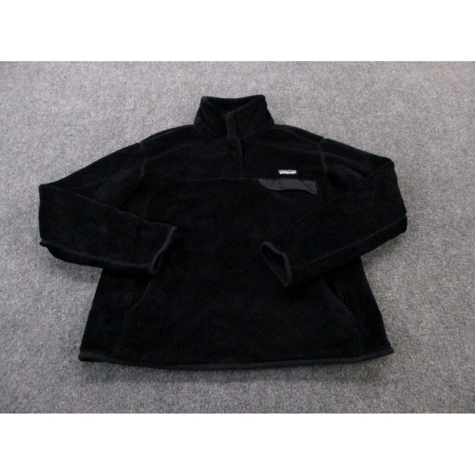 Patagonia Patagonia Jacket Womens XL Black Snap Fleece Windbreaker Outdoor 90s? Size XL / US 12-14 / IT 48-50 - 2 Thumbnail