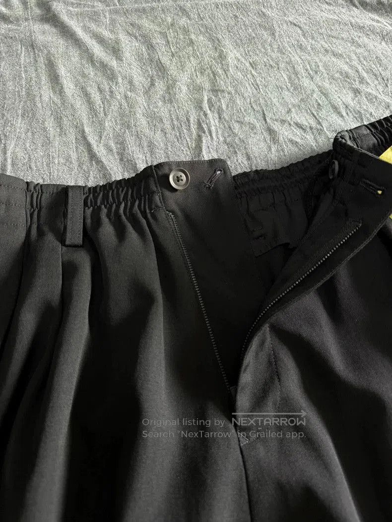 Yohji Yamamoto Yohji Yamamoto Wool Wide-Leg Cropped Pants. Size US 32 / EU 48 - 4 Thumbnail