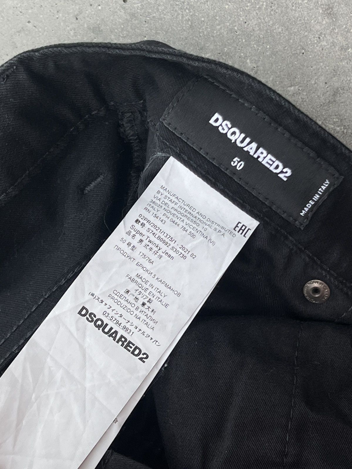 Dsquared2 Dsquared2 DSQ2 designer luxury super twinky jean Pants Size US 34 / EU 50 - 4 Thumbnail