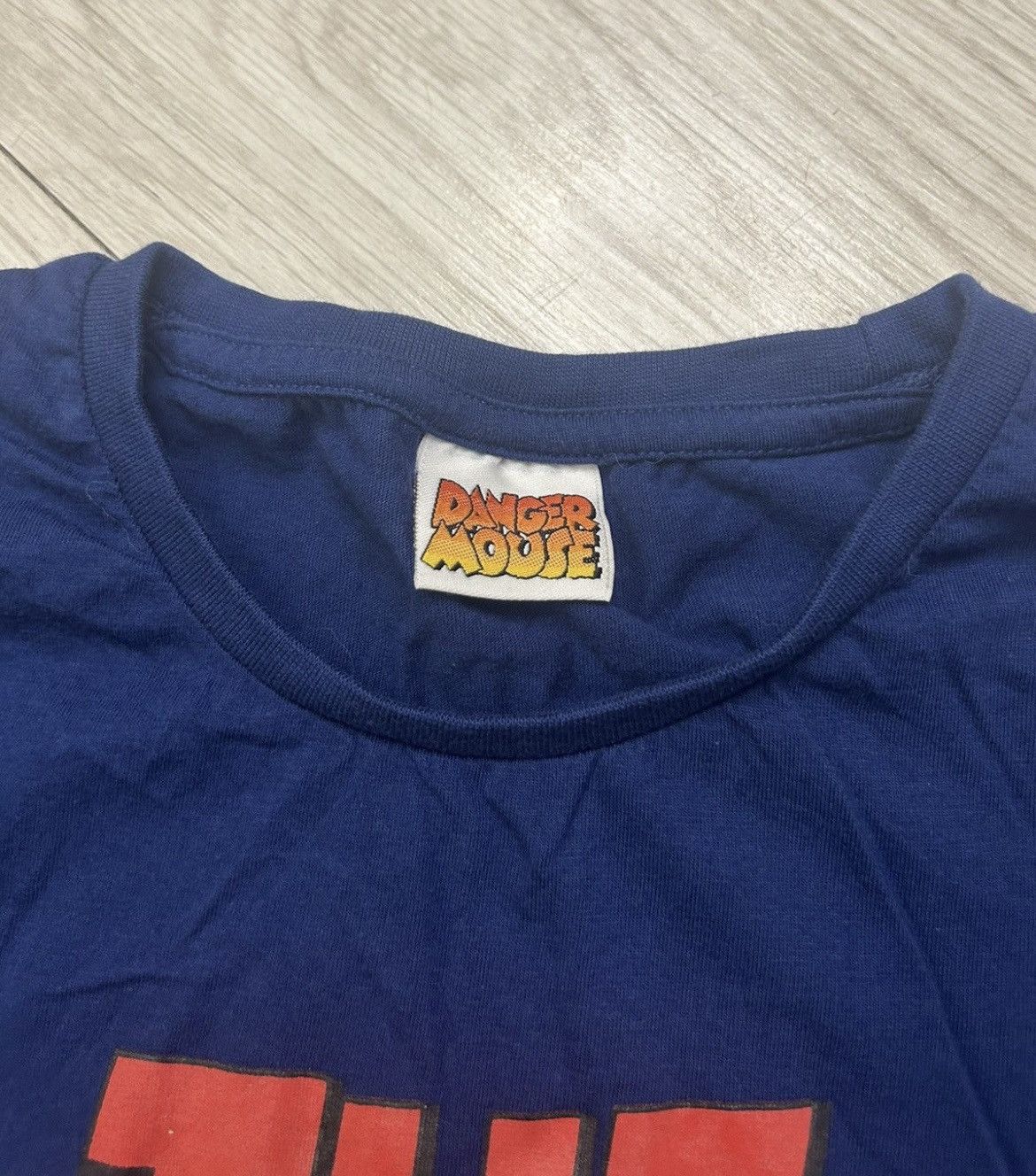 Disney × Vintage Danger Mouse T-Shirt Big Printed Graphic in Front Size M Size US M / EU 48-50 / 2 - 4 Thumbnail