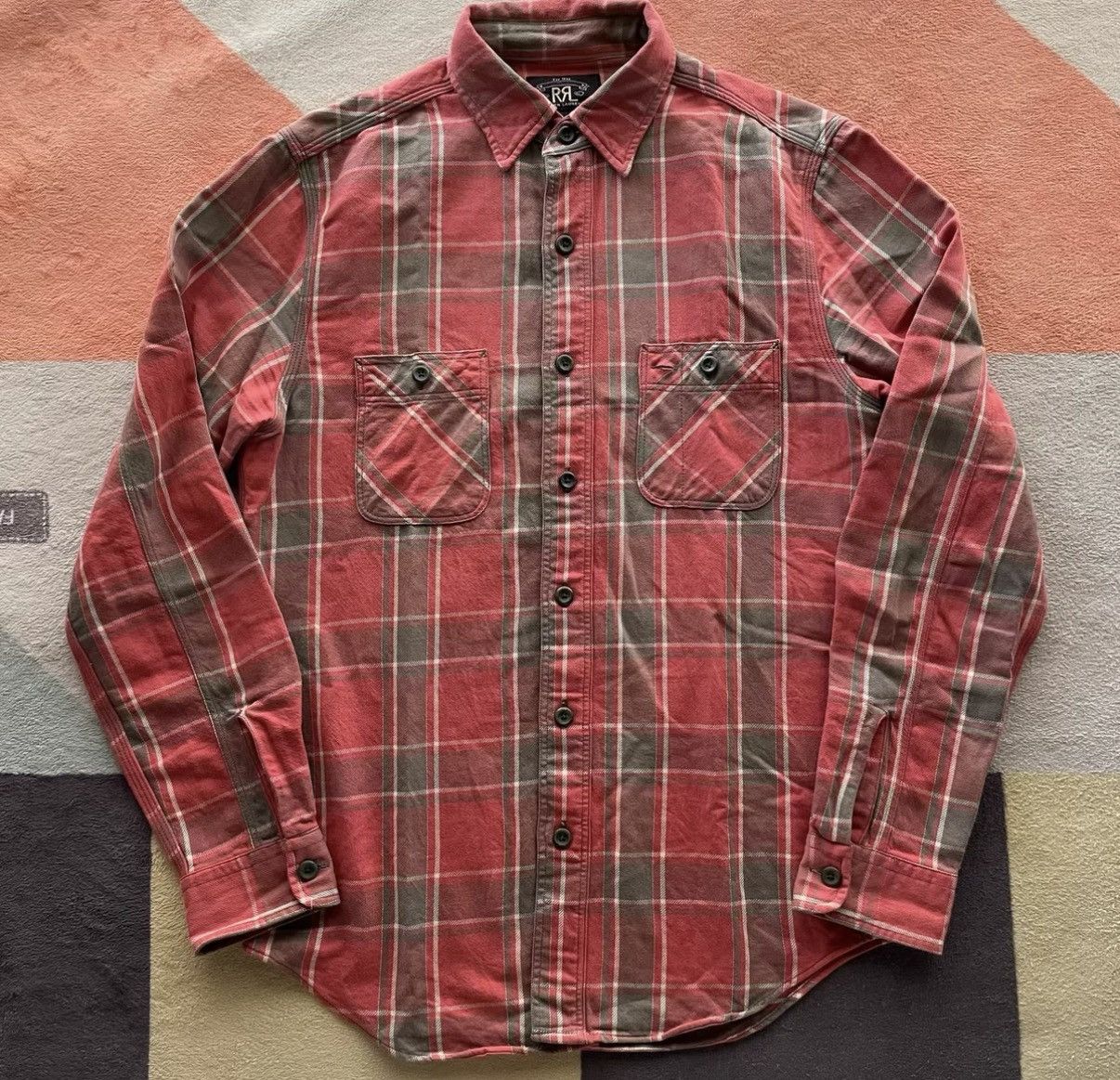 RRL Ralph Lauren RRL Ralph Lauren Double RL Plaid Shirt K22 Size US S / EU 44-46 / 1 - 1 Thumbnail