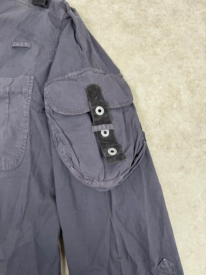 Dolce & Gabbana AW2004 Dolce & Gabbana Parachute Blue Cargo Bondage Shirt Size US L / EU 52-54 / 3 - 11 Thumbnail