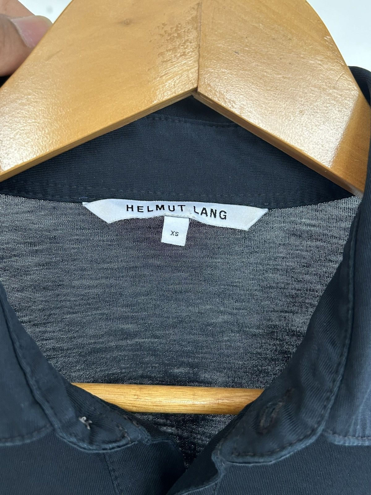 Helmut Lang Helmut Lang Japan Vintage Polo Long Sleeve Size US M / EU 48-50 / 2 - 4 Thumbnail