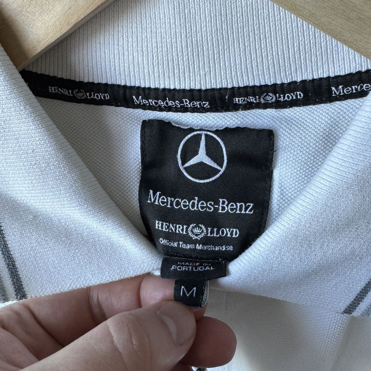 Mercedes-Benz Vintage Mercedes Benz X Henry Lloyd Racing Polo Size US M / EU 48-50 / 2 - 3 Thumbnail