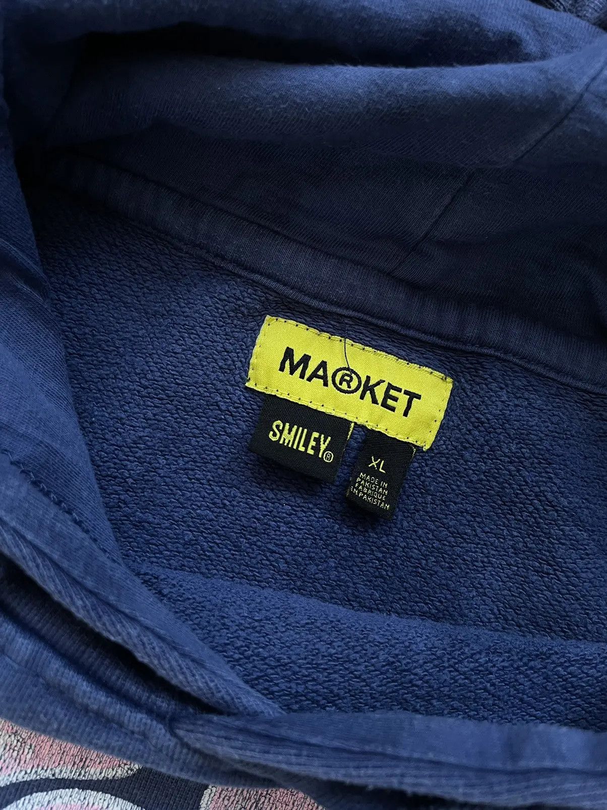 Japanese Brand Market Records X Smiley Studio Hoodie Size US XL / EU 56 / 4 - 8 Thumbnail