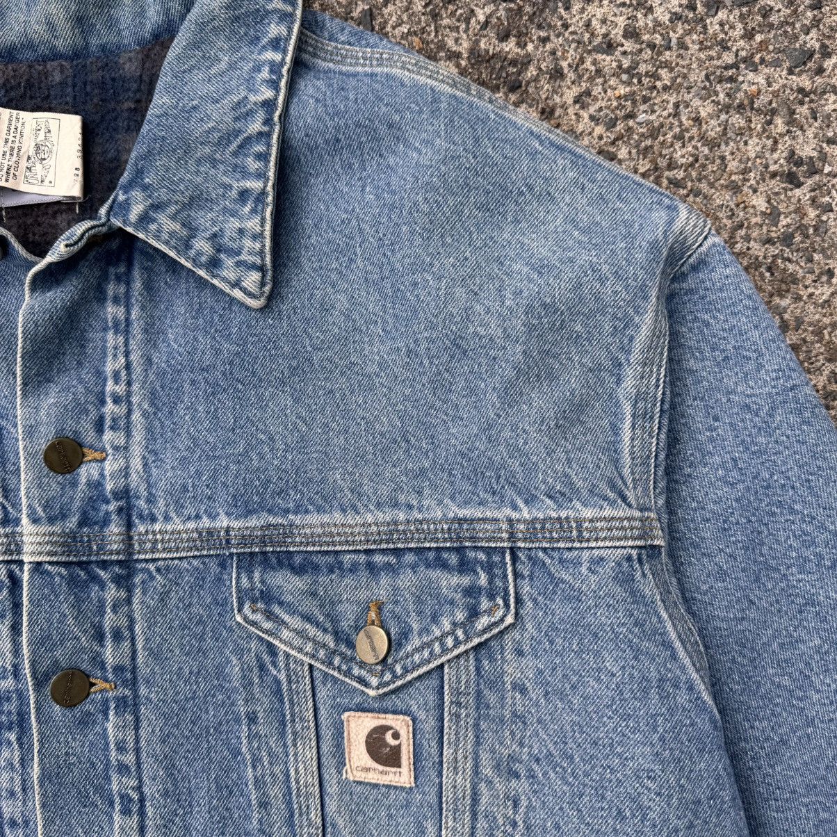 Carhartt Vintage Carhartt JB0998 Denim Jacket Size US XL / EU 56 / 4 - 2 Thumbnail