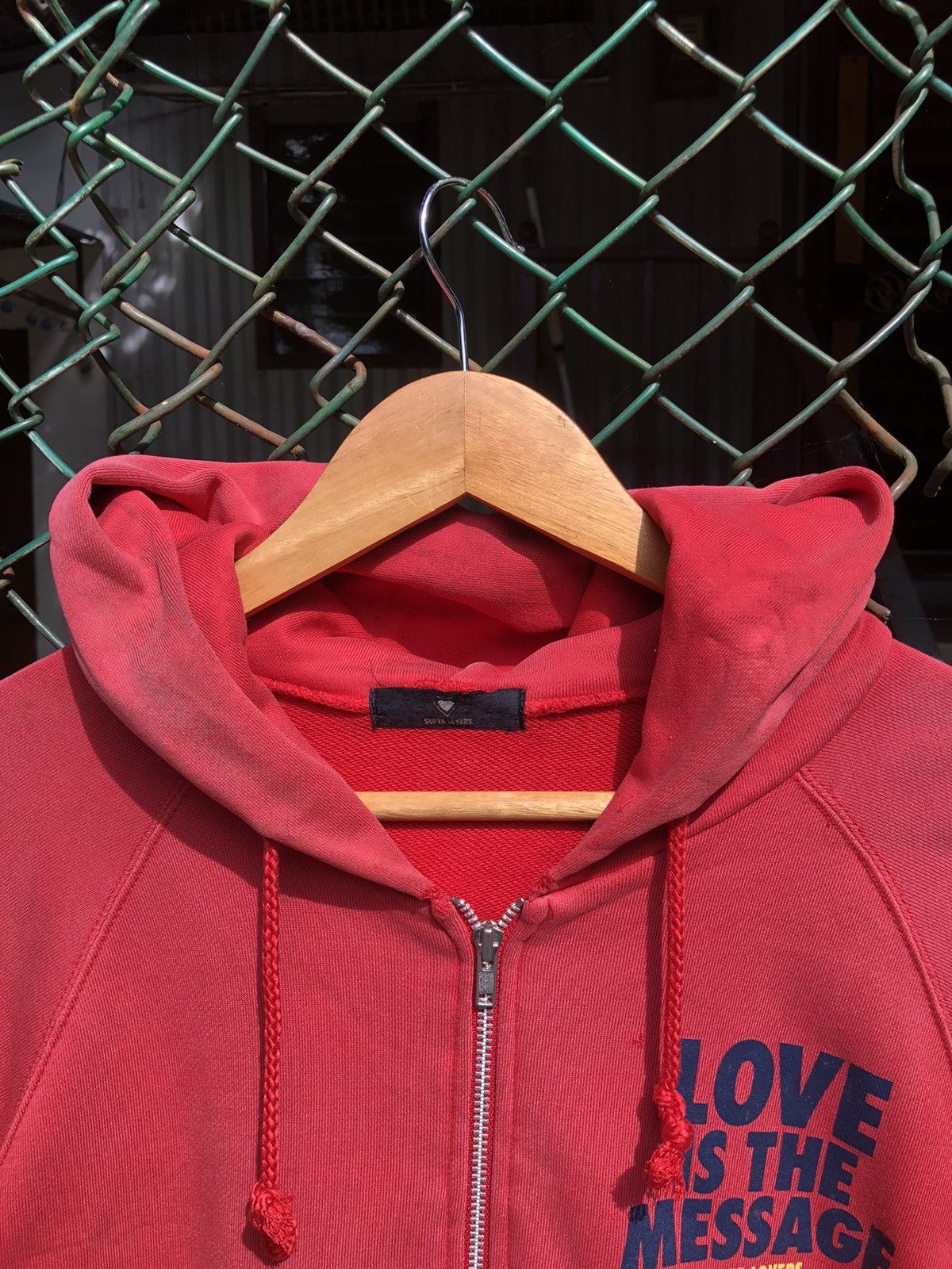 Hysteric Glamour 🔥Vintage🔥90s Distressed Super Lover World Tour Hoodies Size US M / EU 48-50 / 2 - 15 Thumbnail
