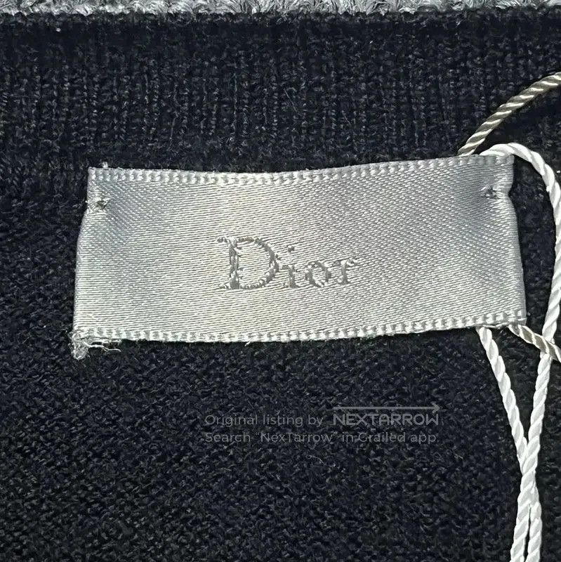 Dior Dior Black Wool Pullover Sweater for Men . Size US M / EU 48-50 / 2 - 3 Thumbnail
