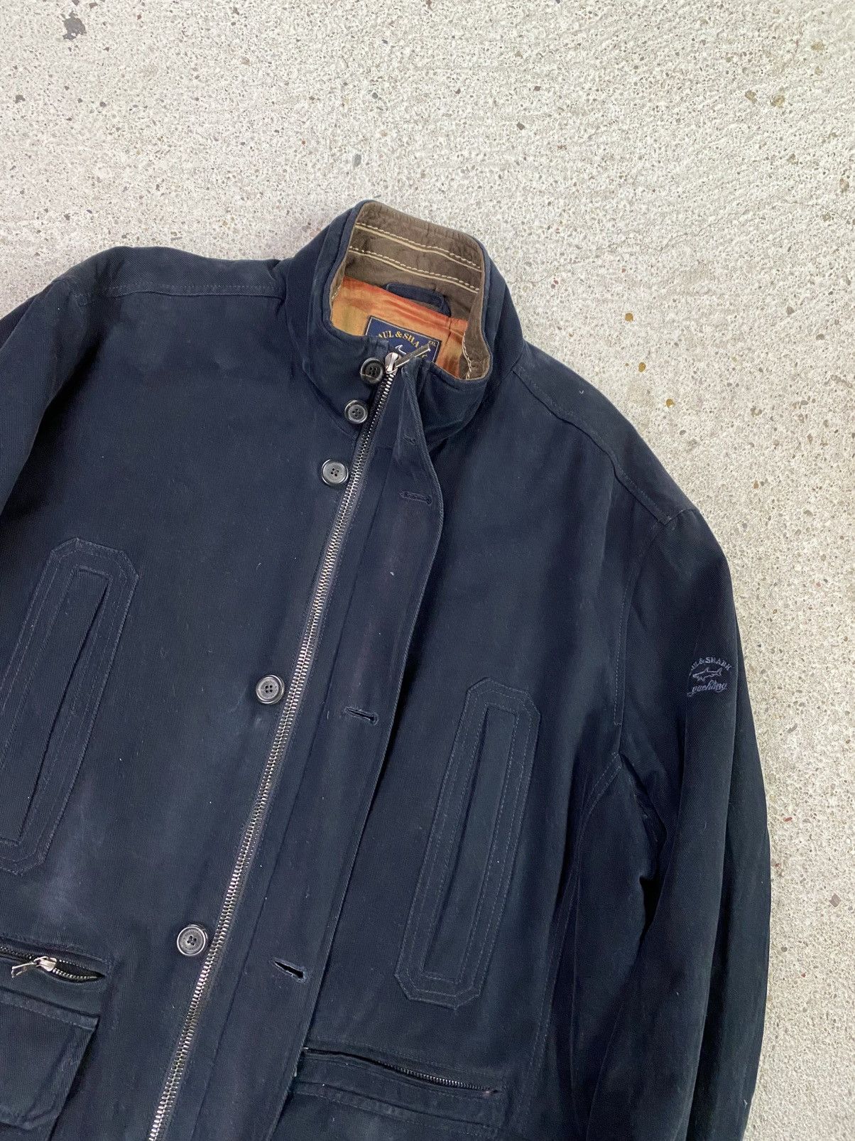 Paul & Shark Paul and shark cape coat navy trench vintage Size US XXL / EU 58 / 5 - 6 Thumbnail