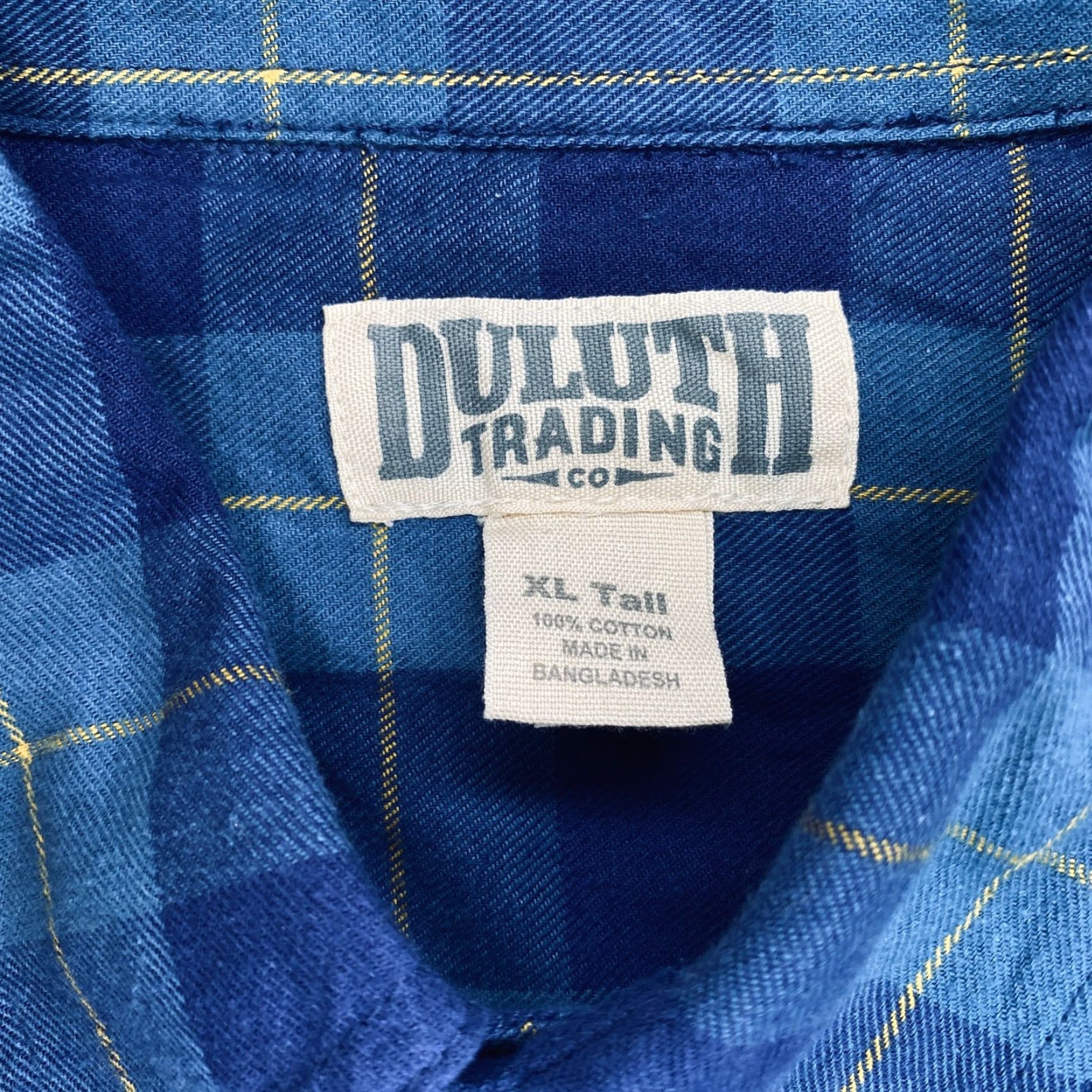 Vintage Duluth Trading Free Swingin’ Wicking Plaid Flannel Shirt Men’s XLT 7293 Size US XL / EU 56 / 4 - 6 Thumbnail