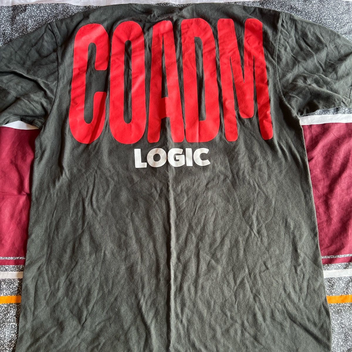 Logic × Rap Tees Black Logic Confessions of a dangerous mind tour t shirt Size US L / EU 52-54 / 3 - 2 Thumbnail
