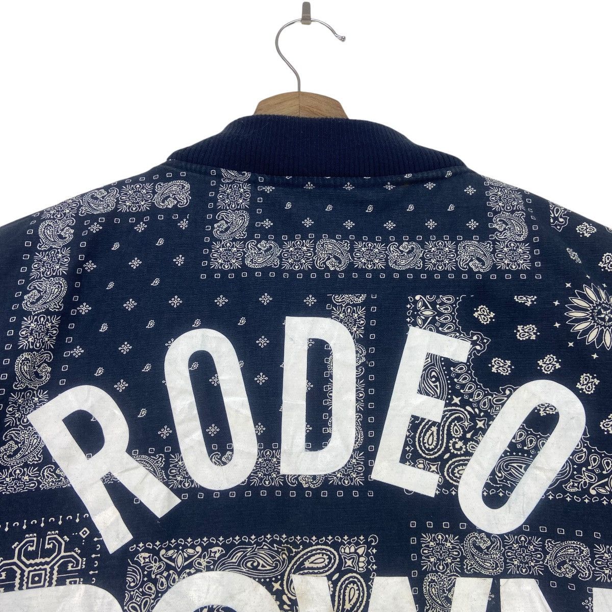 Japanese Brand Rodeo Crowns And Co. Wide Bowl Paisley Bomber Style Size US M / EU 48-50 / 2 - 10 Thumbnail