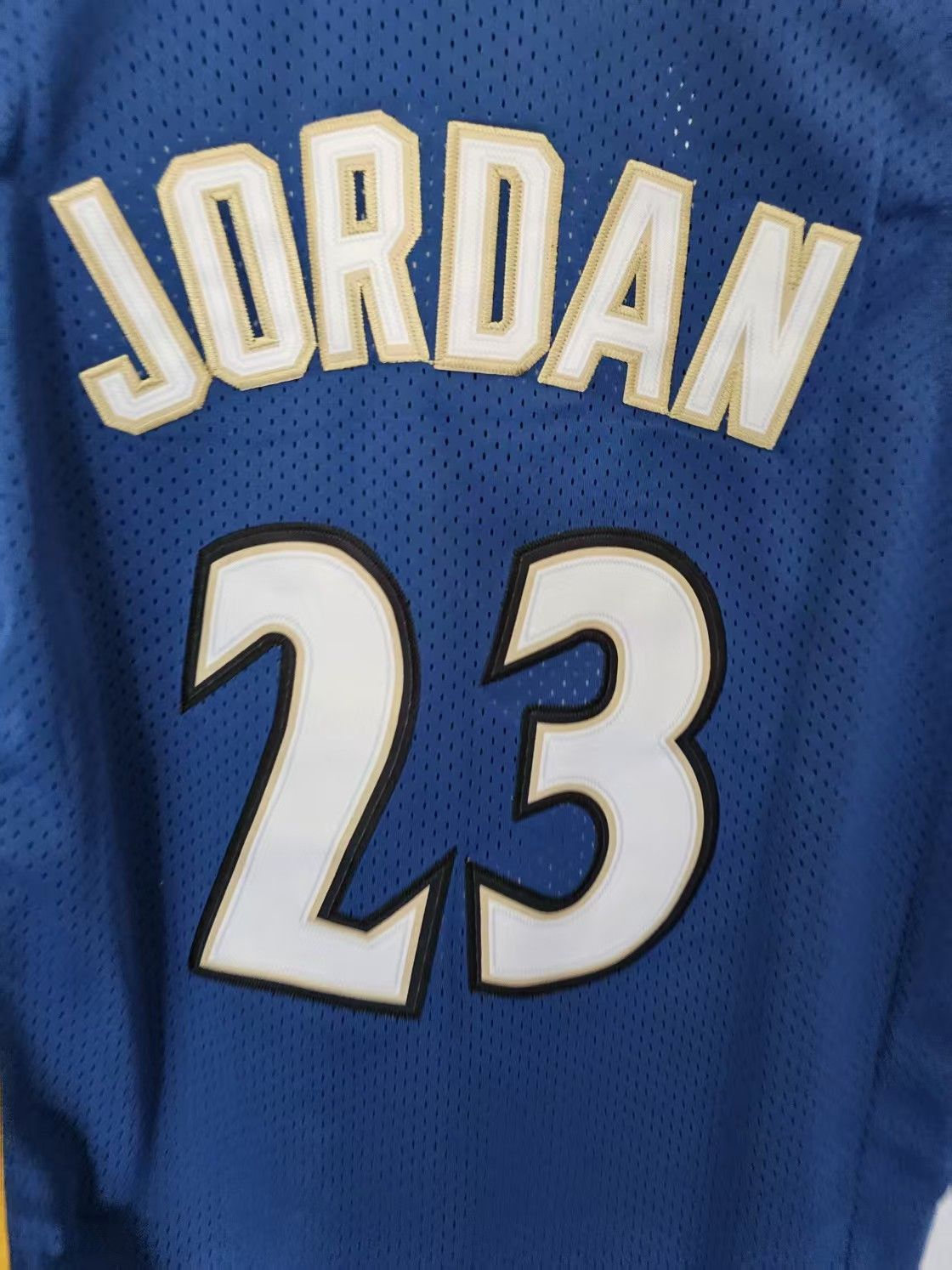 NBA Washington Wizards #23 Michael Jordan Jersey Blue Size US XL / EU 56 / 4 - 4 Thumbnail