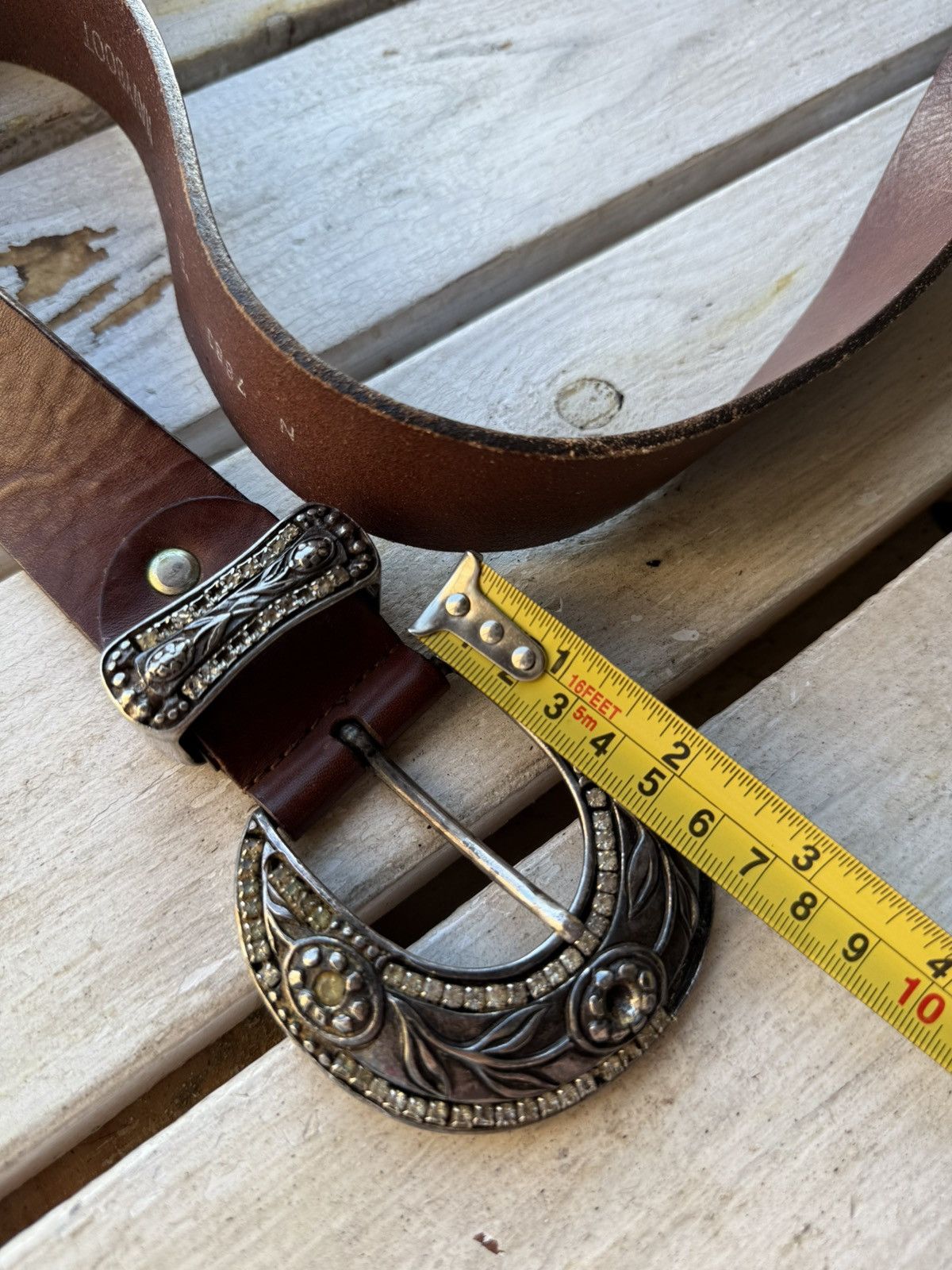 Japanese Brand 90s Y2K Avant Garde Punk Chrome Japanese Retro Style Belt Size ONE SIZE - 20 Thumbnail