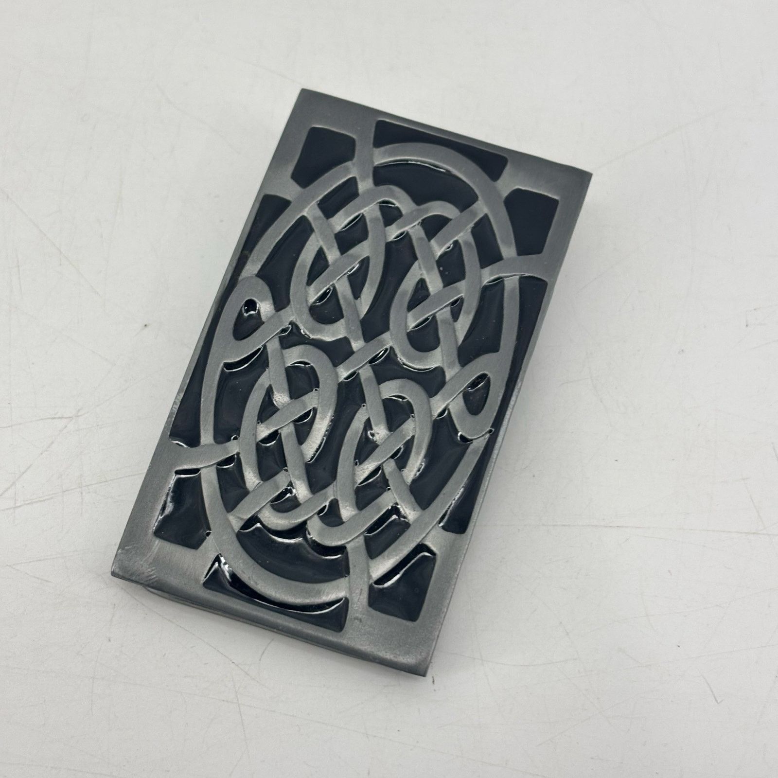 Vintage Celtic Knot Infinity Belt Buckle Great American Pewter Size ONE SIZE - 11 Thumbnail