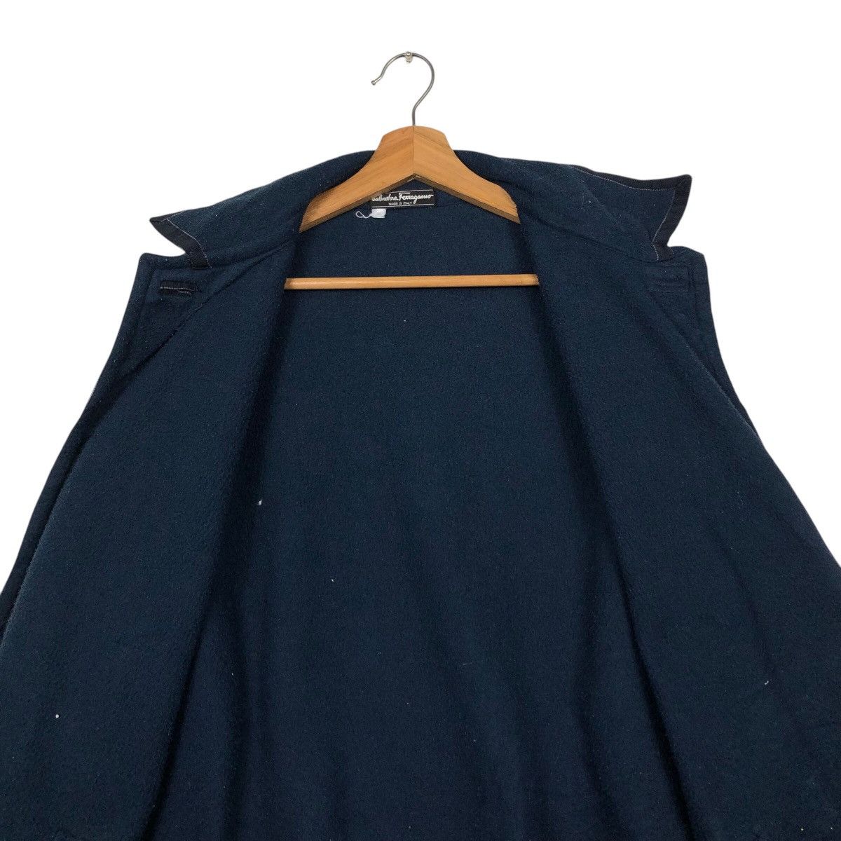 Japanese Brand 📌Vintage Salvatore Ferragamo Made in Italy Jacket Coats Size US M / EU 48-50 / 2 - 15 Thumbnail