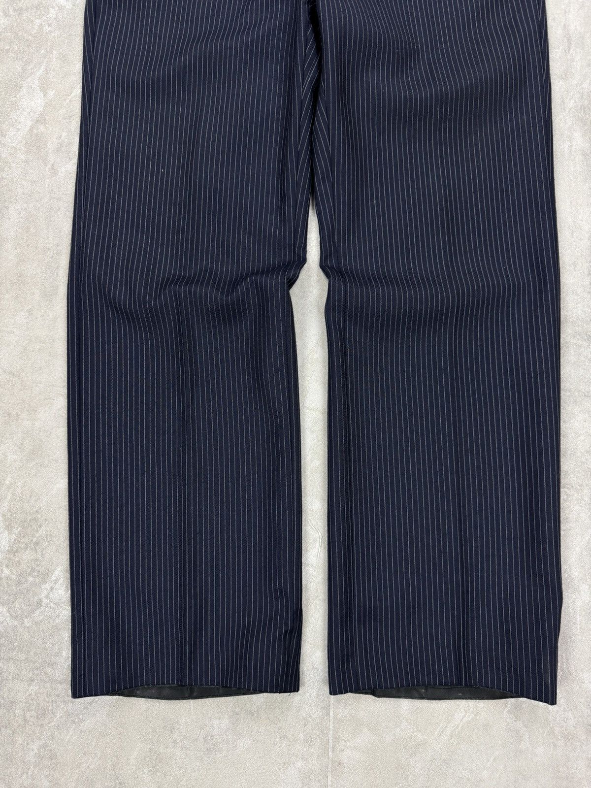 Other Vintage wool stripes trousers pants London Bespoke Mens 31 Size US 31 - 3 Thumbnail