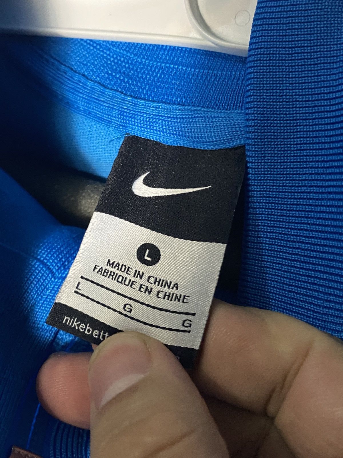 Nike Vintage Netherlands Nike Football Jacket Zip Bomber Size US L / EU 52-54 / 3 - 3 Thumbnail