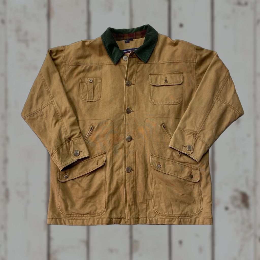 Chaps Vintage Chaps Ralph Lauren Mens XL Green Canvas Workwear Jacket User: Vintage Chaps Ralph Lauren Mens XL Green Canvas Workwear Jacket Size US XL / EU 56 / 4 - 1 Thumbnail