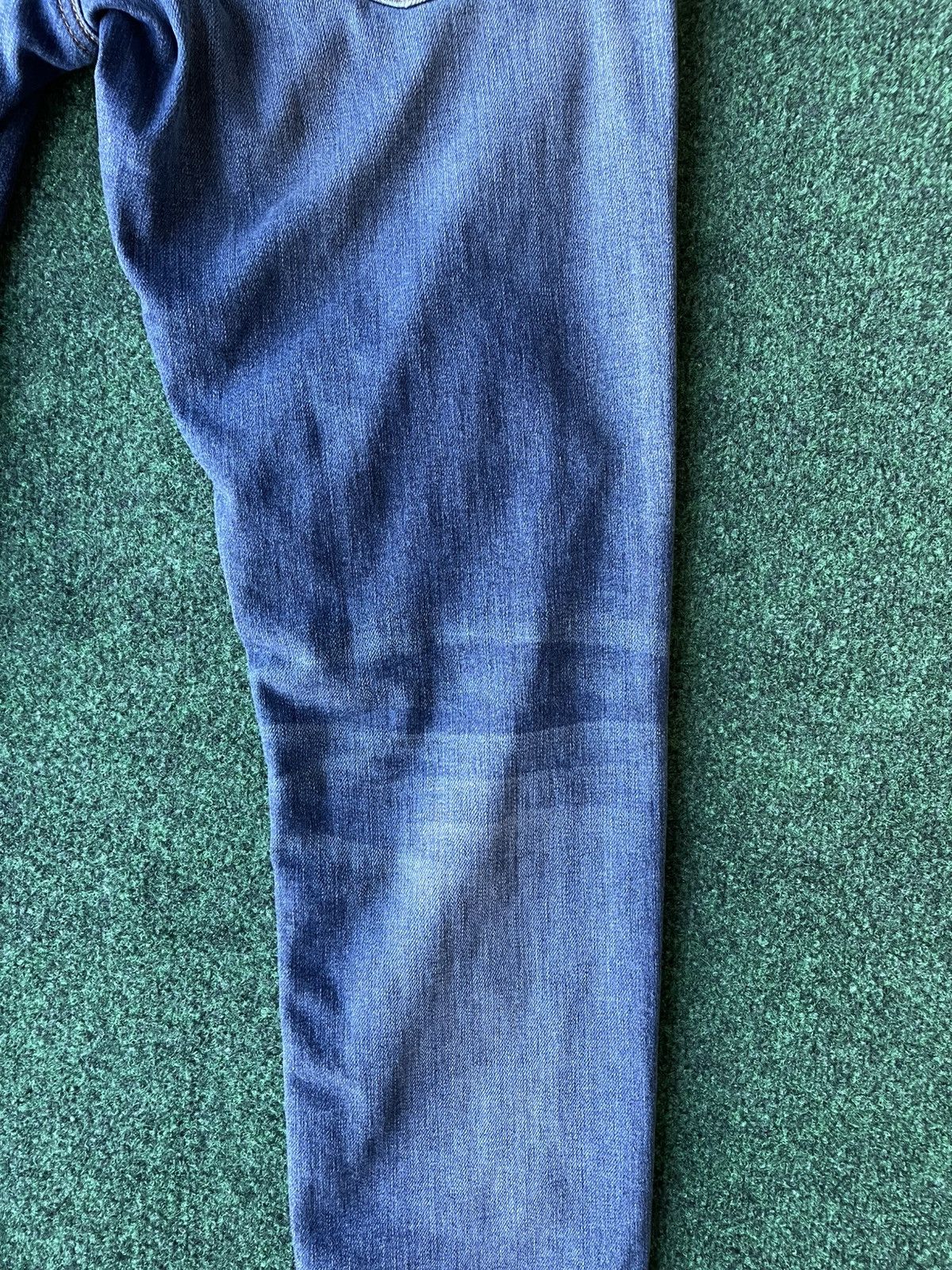 Amiri VERY CLEAN AMIRI FRACTURED STRAIGHT-LEG JEANS SIZE 33 Size US 33 - 23 Thumbnail