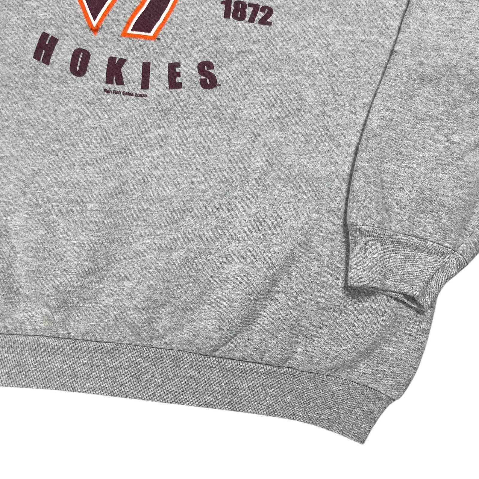 Tultex × Vintage Vintage 90s Tultex Virginia Tech Hokies Crewneck (L) Size US L / EU 52-54 / 3 - 3 Thumbnail