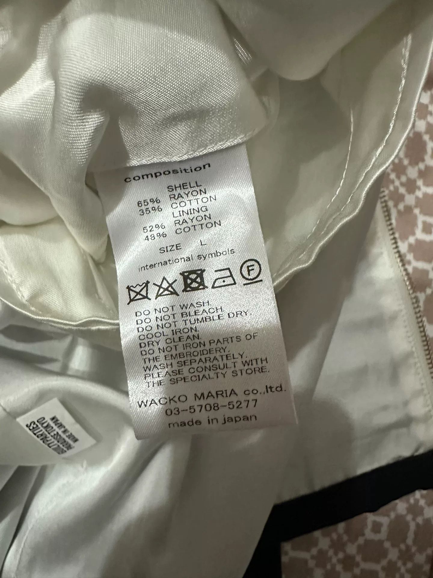 Wacko Maria wacko maria embroidered jacket with design Size US L / EU 52-54 / 3 - 5 Thumbnail