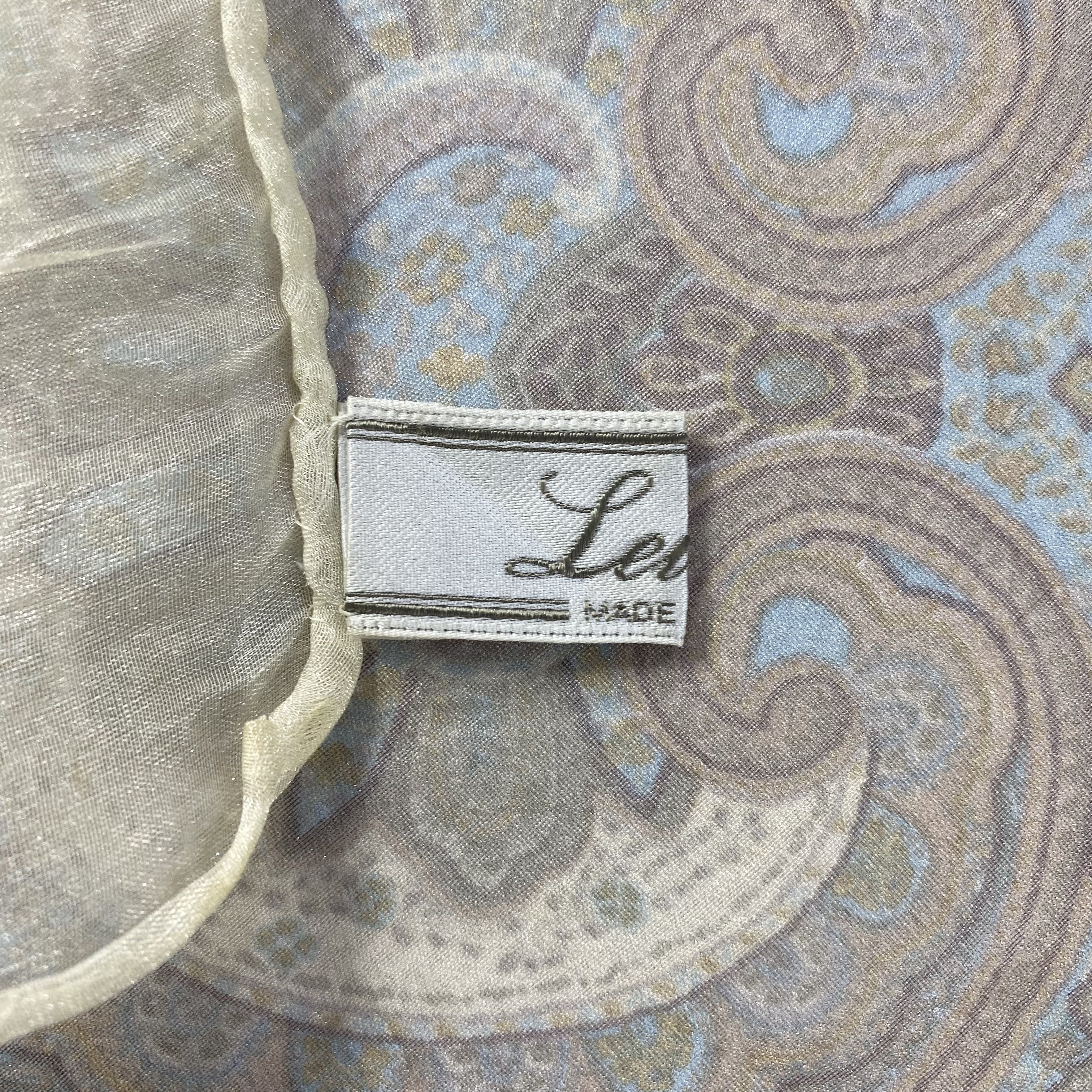 Japanese Brand × Vintage Vintage Paisley Silk Scarf SS026 Size ONE SIZE - 6 Thumbnail