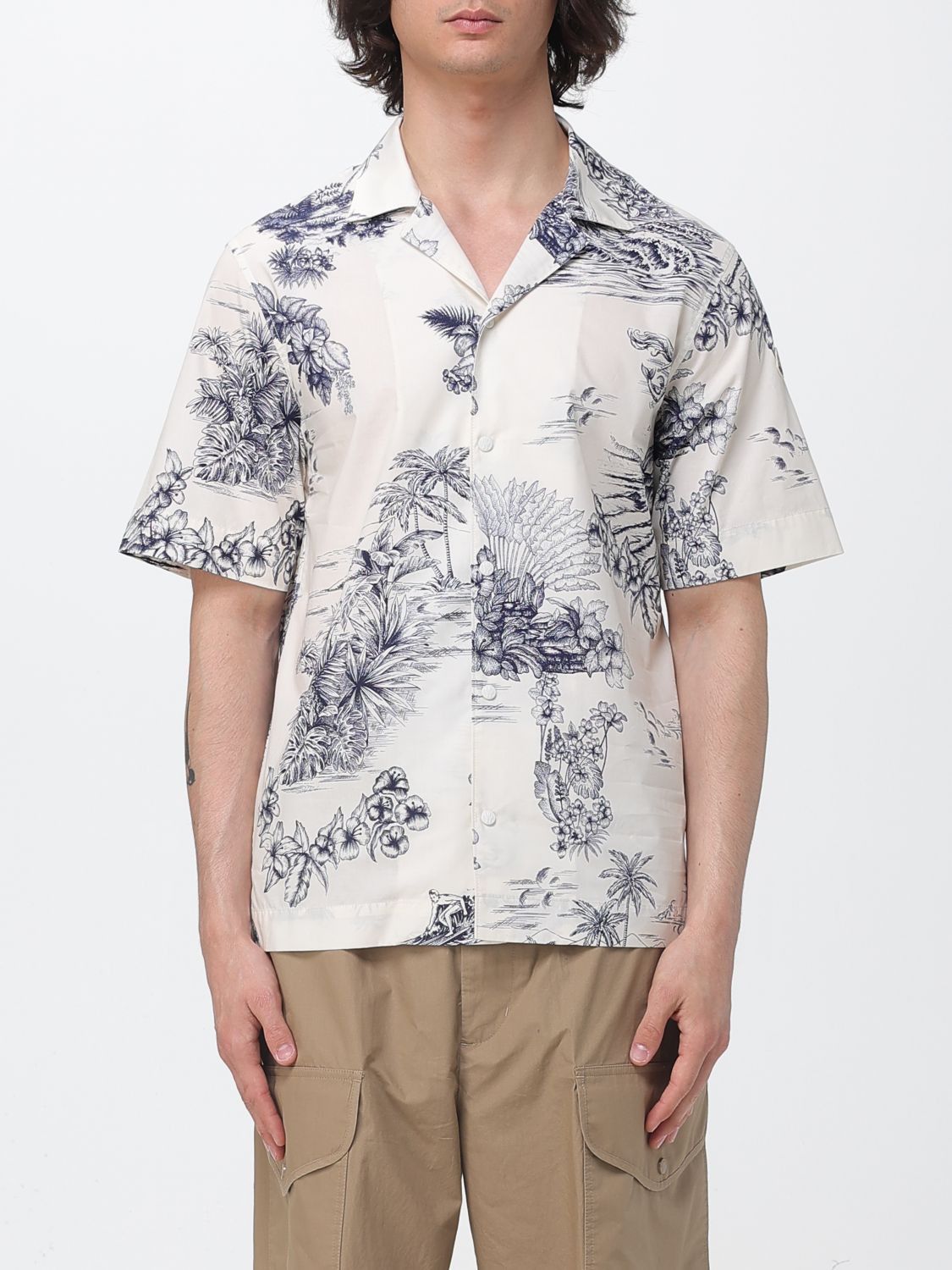 Moncler Moncler Shirt Men Blue Size US M / EU 48-50 / 2 - 1 Preview