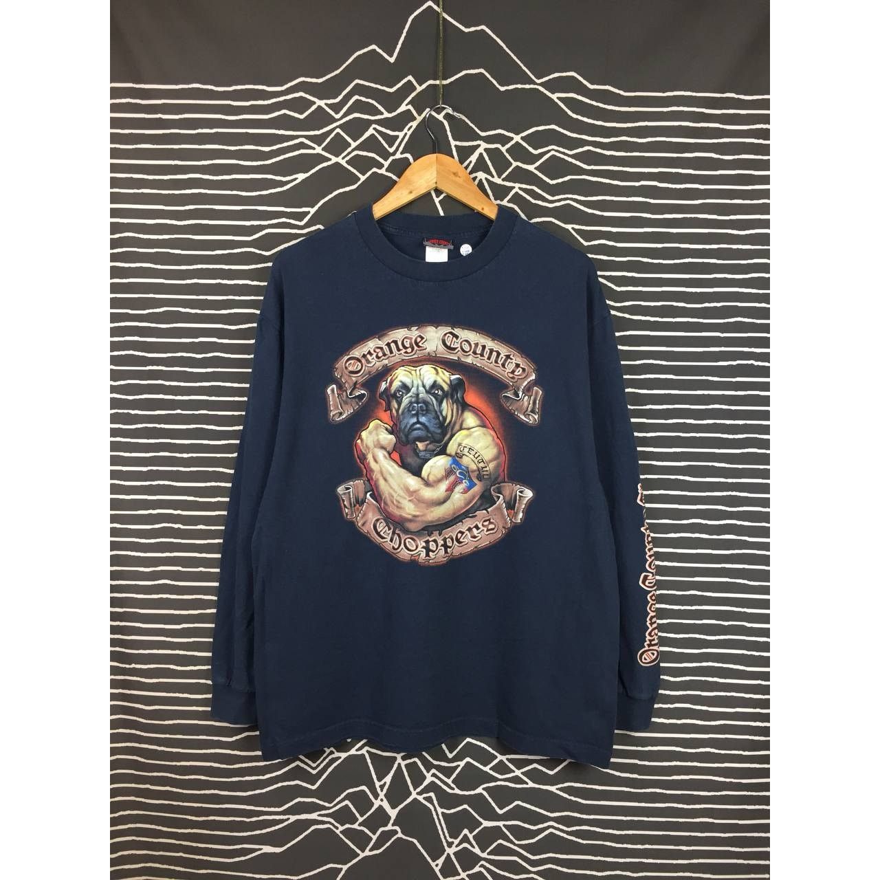Other Vtg 00s Orange County Choppers Bulldog Biker Longsleeve Tee Size US L / EU 52-54 / 3 - 2 Thumbnail