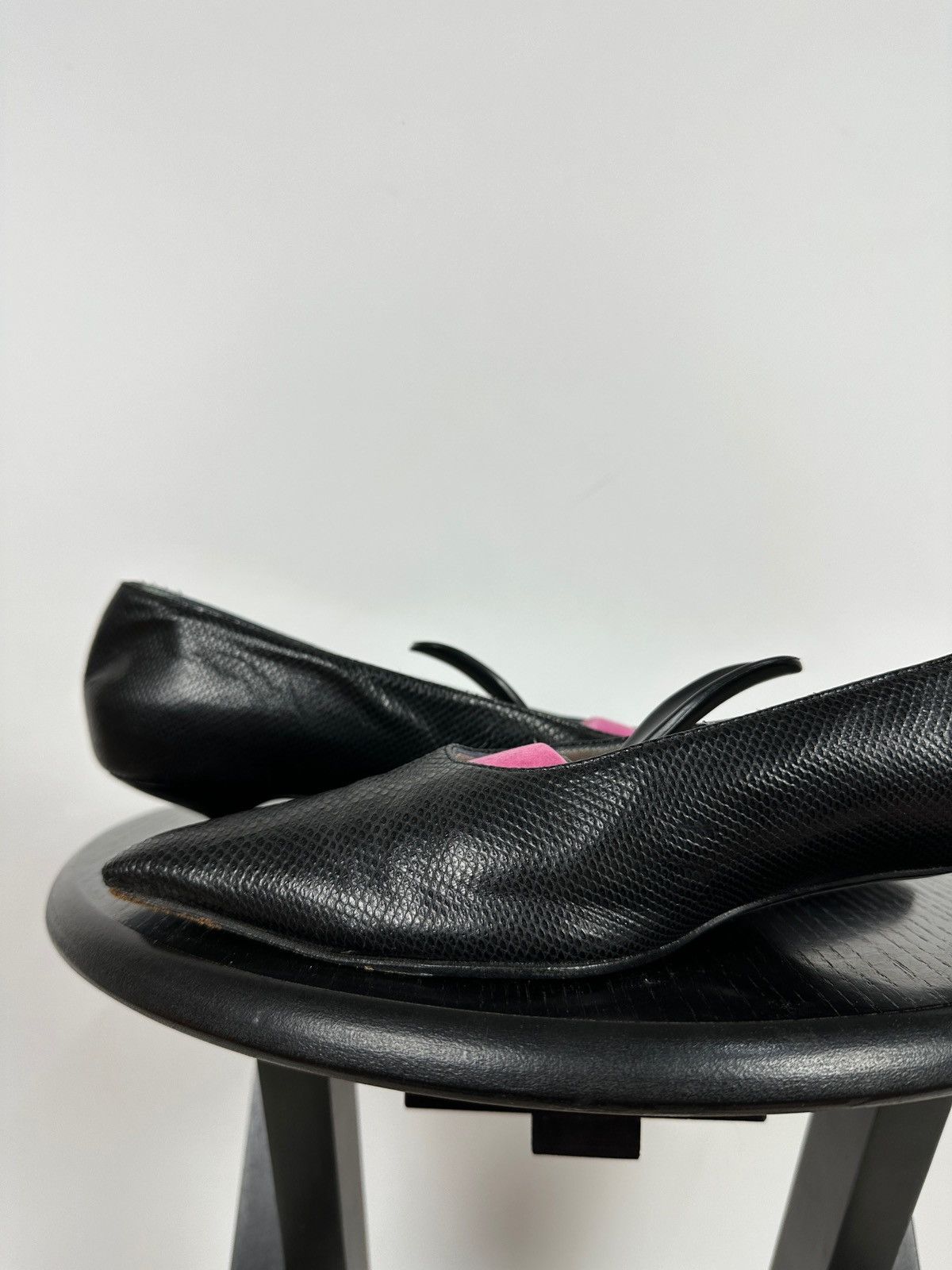 Gucci Vintage Gucci Tom Ford Black Leather Heels Size US 7.5 / IT 37.5 - 16 Thumbnail