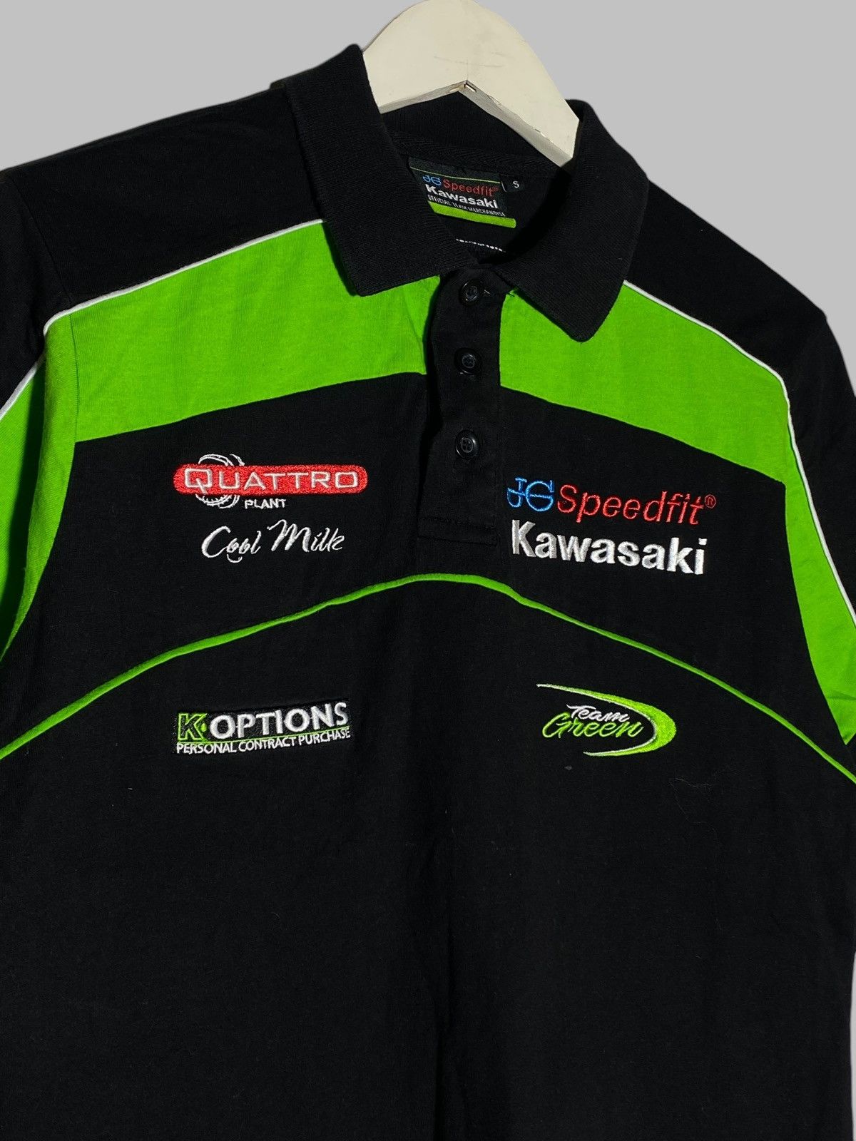Other Vintage Kawasaki MotoGP racing style polo t shirt Size US S / EU 44-46 / 1 - 3 Thumbnail