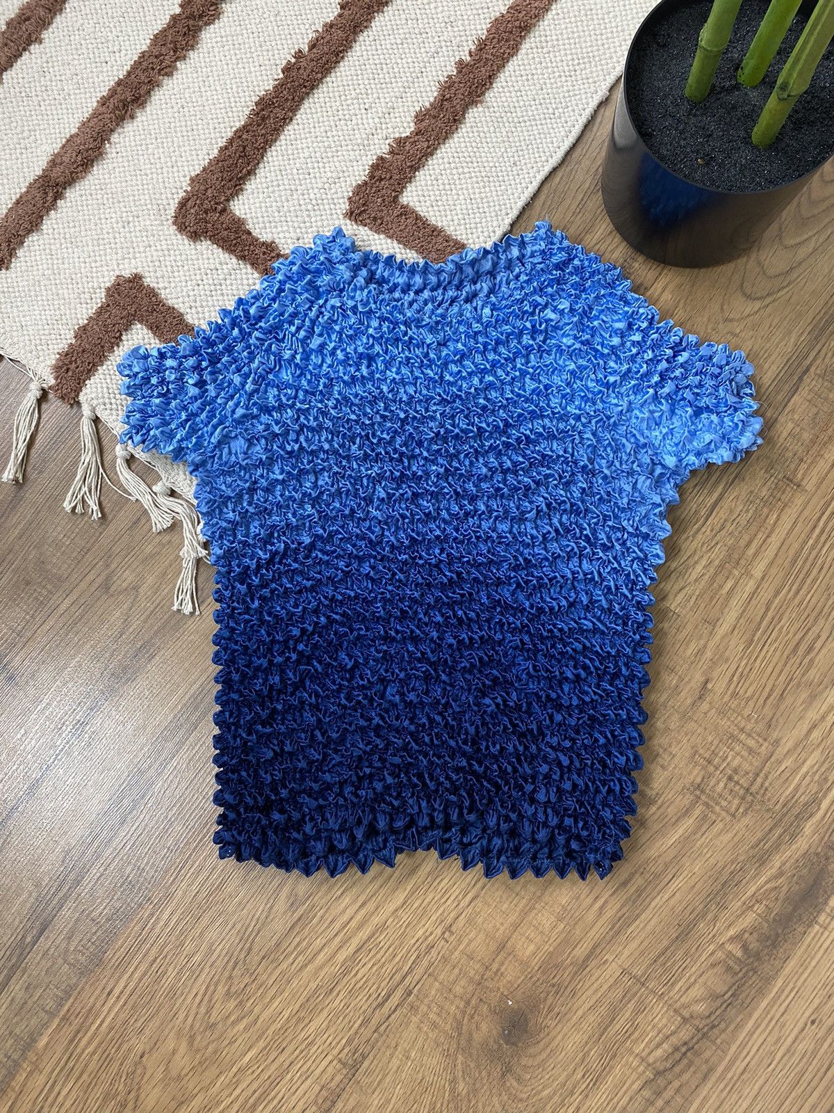 Vintage SHIBORI SRIDER POPCORN GRADIENT TOP DOUBLET STYLE Size ONE SIZE - 1 Thumbnail