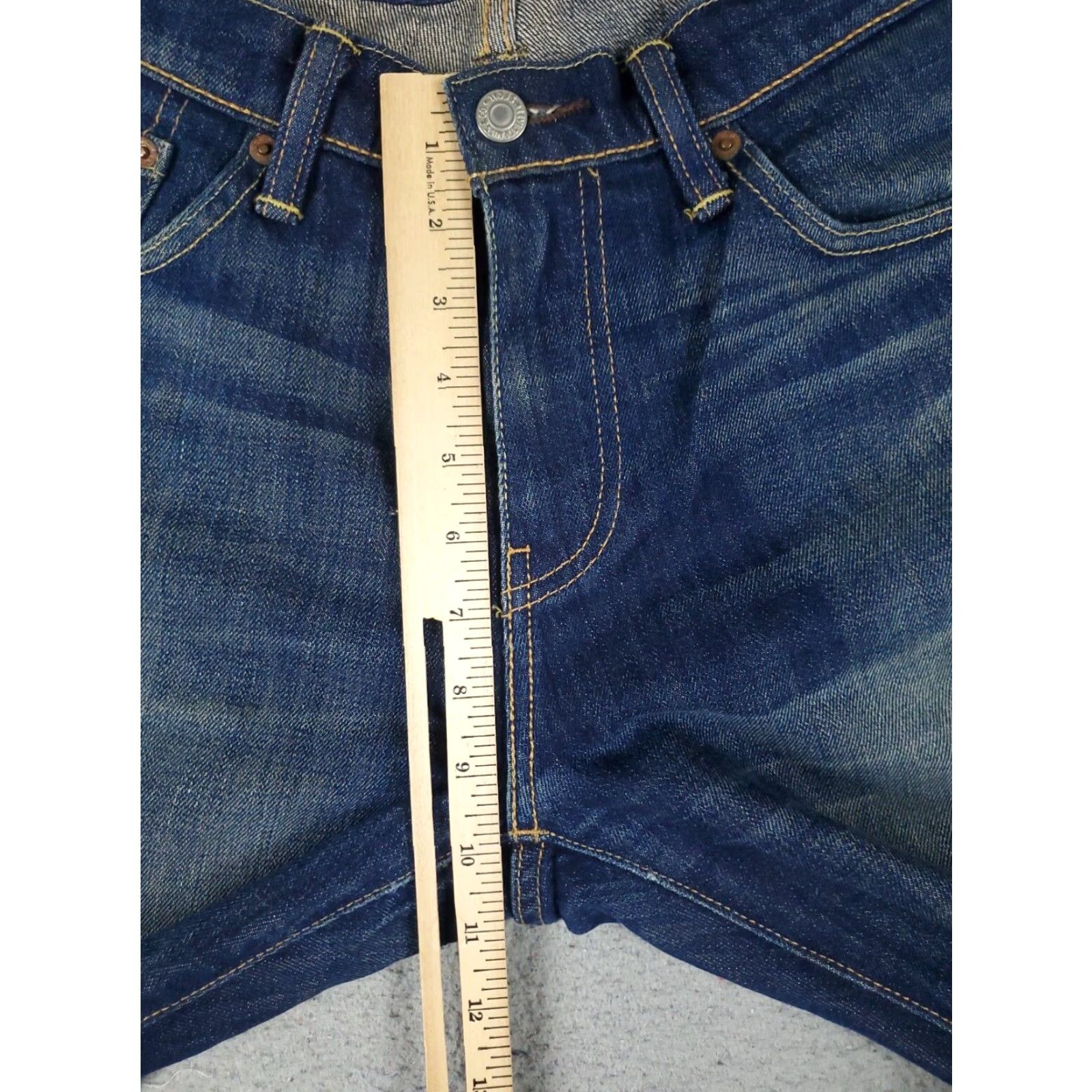 Levi's Levis 541 Athletic Fit Straight Leg Blue Denim Jeans Mens Size 30x30 Size US 30 / EU 46 - 3 Thumbnail