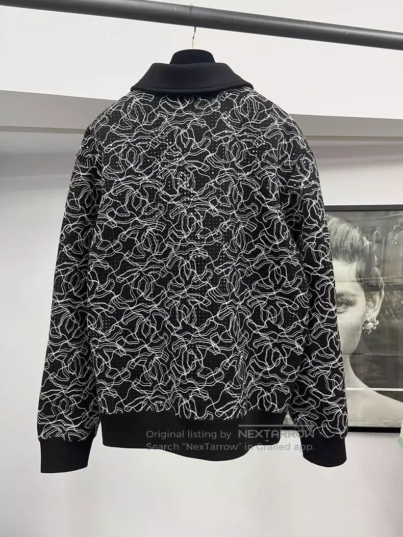 Chanel Chanel 25C new black full logo printed sweatshirt Size XS / US 0-2 / IT 36-38 - 3 Thumbnail