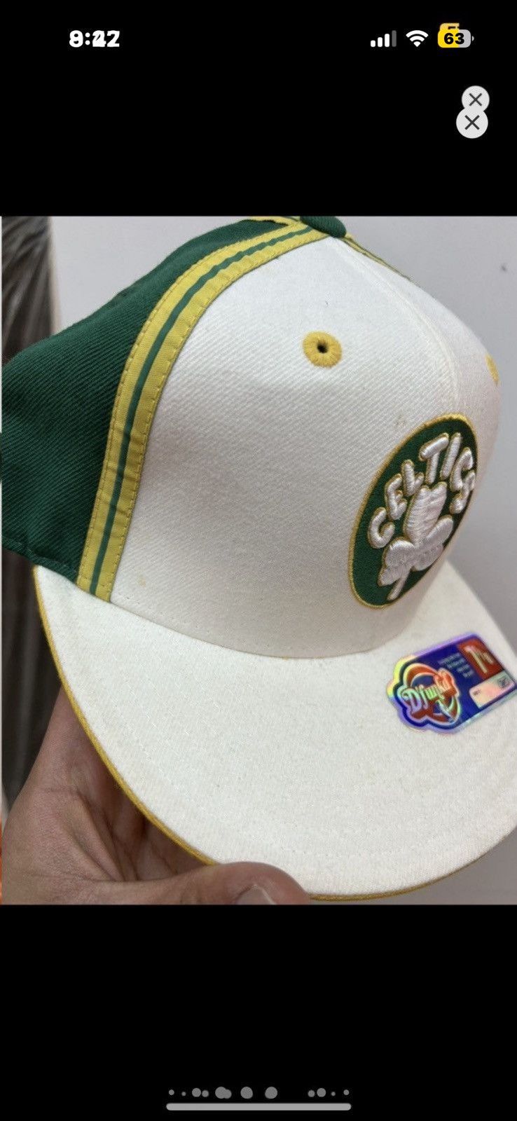 Reebok × Vintage ***FINAL DROP***RARE 00s REEBOK DUNKD BOSTON CELTICS 7 1/8 Size ONE SIZE - 7 Thumbnail
