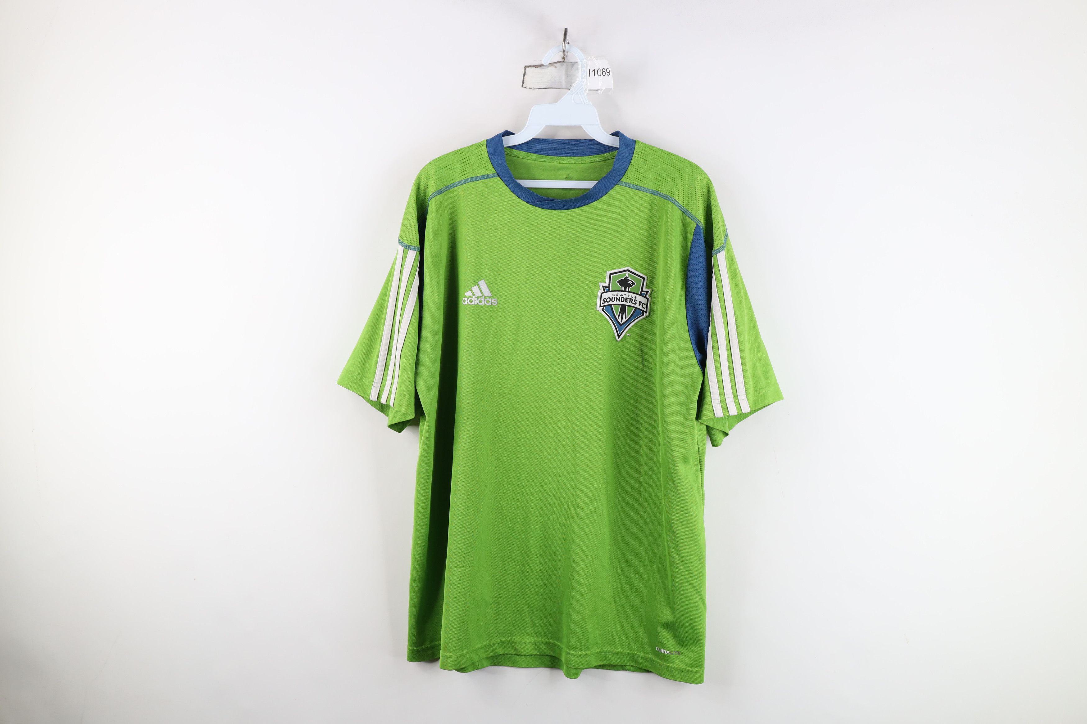 Adidas Vintage Y2K Adidas Sounders FC Soccer Football Jersey Size US L / EU 52-54 / 3 - 1 Thumbnail