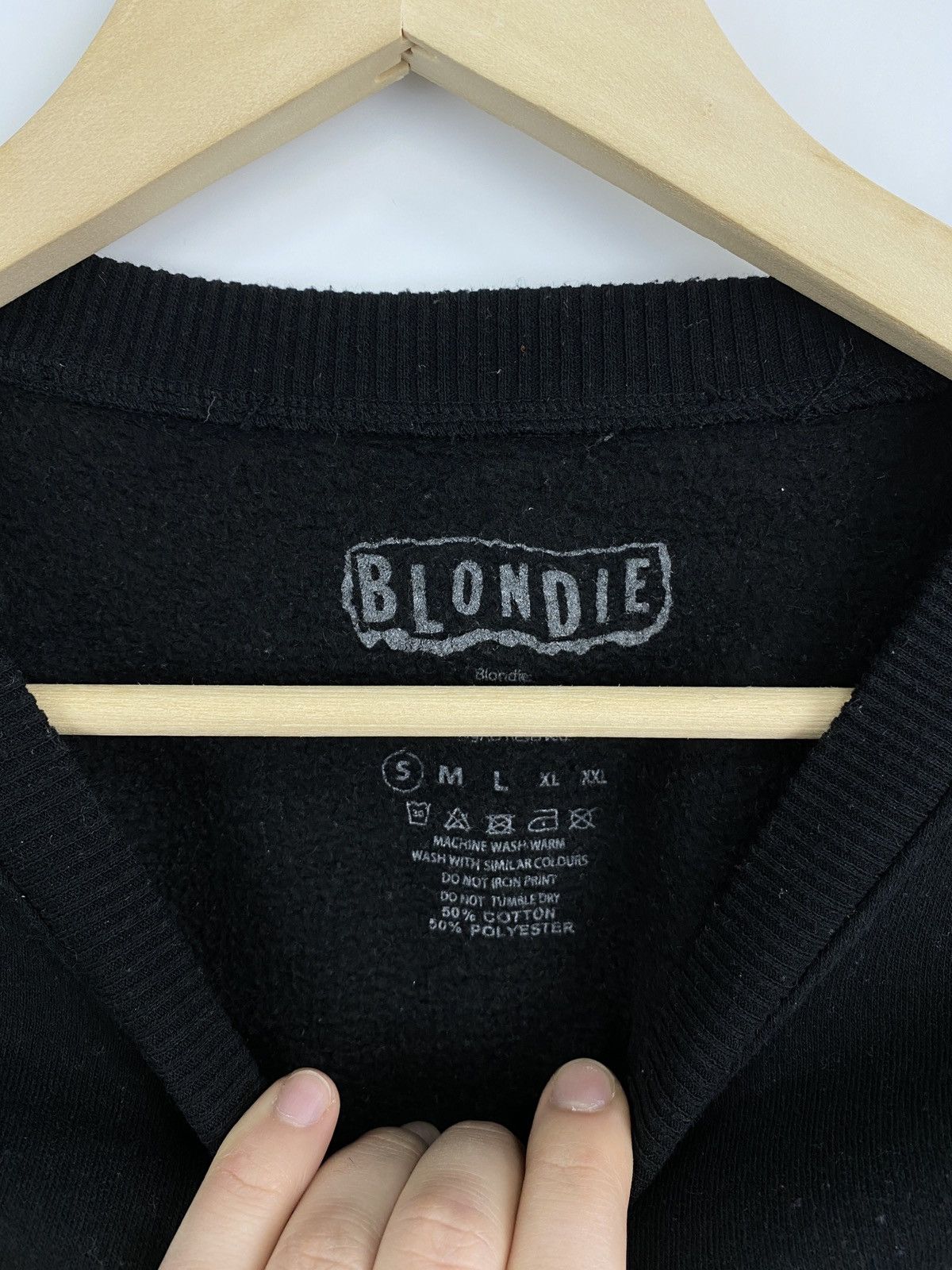 Band Tees Vintage Blondie Punk Band Sweatshirt Rare Retro Hype Y2K Size US S / EU 44-46 / 1 - 5 Thumbnail