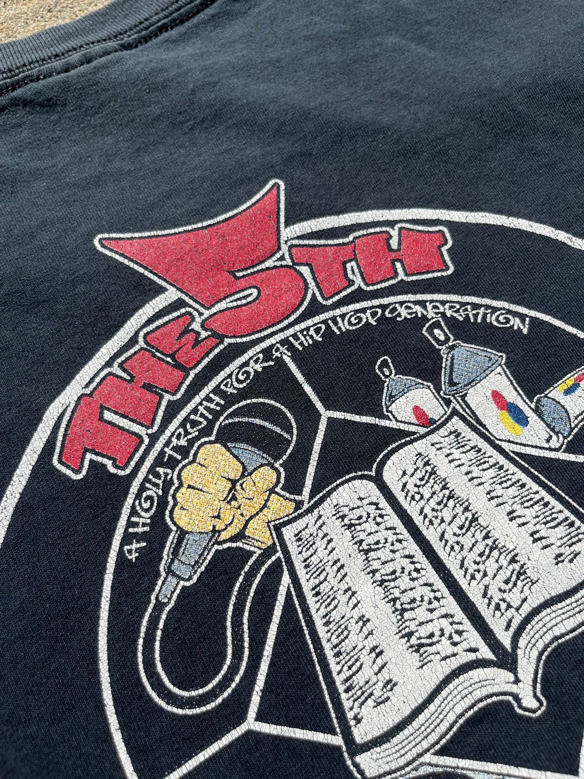 Rap Tees VINTAGE Y2K THE5TH ELEMENT HIP-HOP T-SHIRT Size US L / EU 52-54 / 3 - 19 Thumbnail