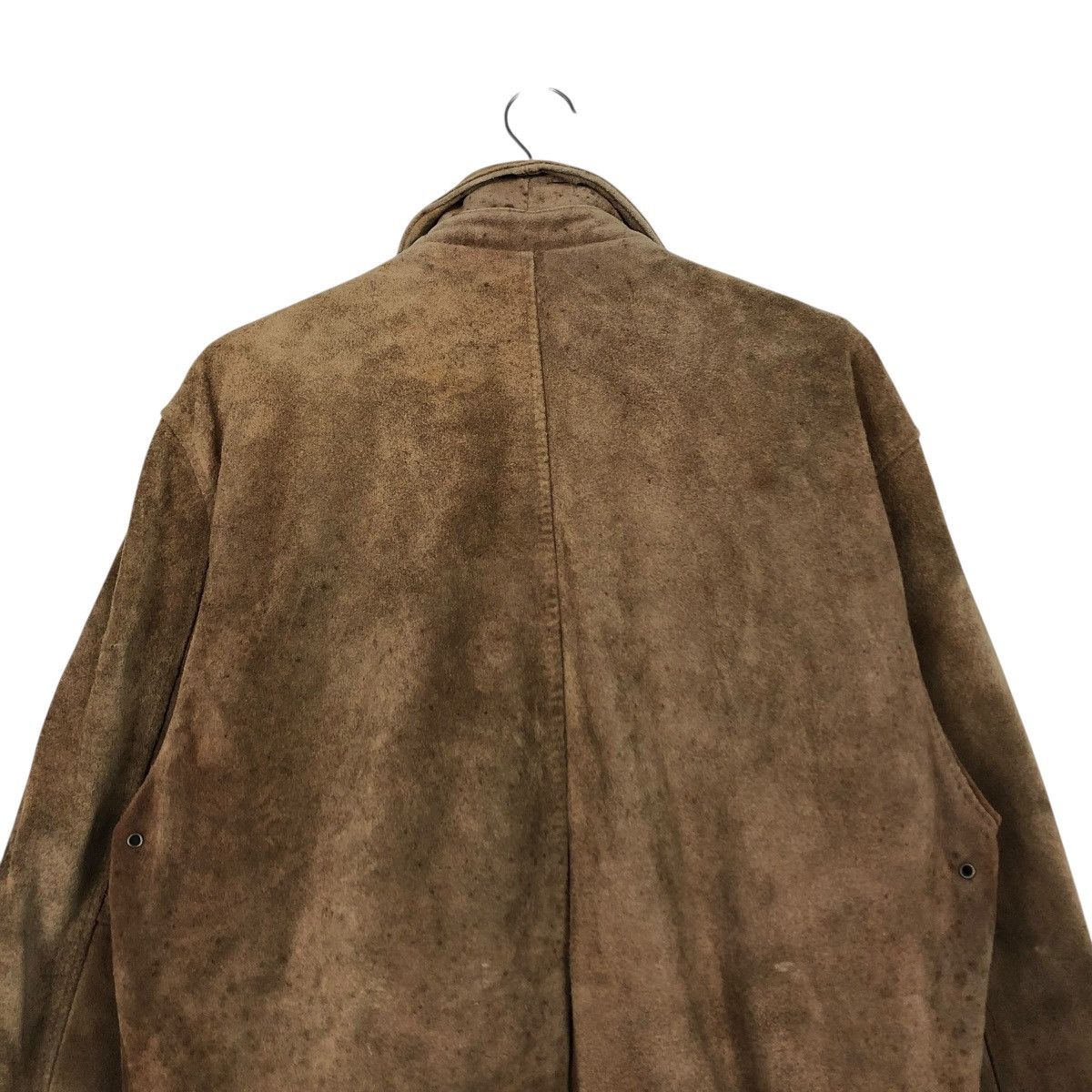 Japanese Brand 🔥VINTAGE GENUINE LEATHER BOMBER JACKET MUV BIRN ISSEY MIYAKE Size US M / EU 48-50 / 2 - 11 Thumbnail