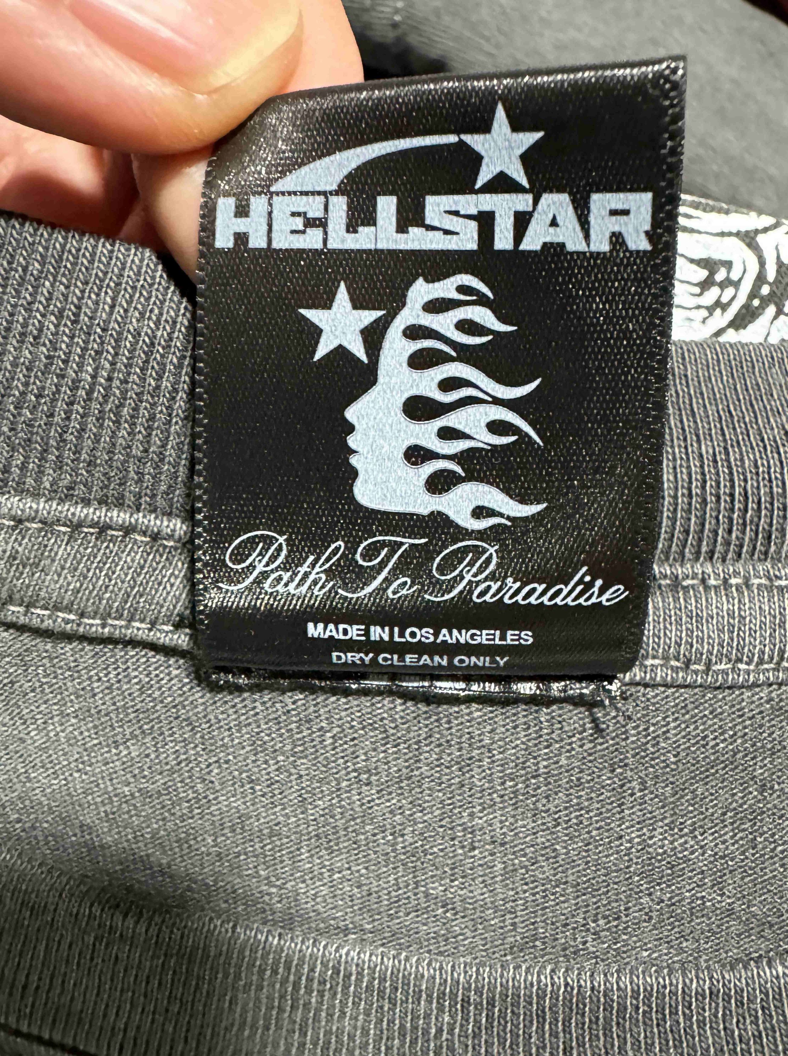HELLSTAR Hellstar Inner Peace Vintage Black Tee Size US M / EU 48-50 / 2 - 4 Thumbnail