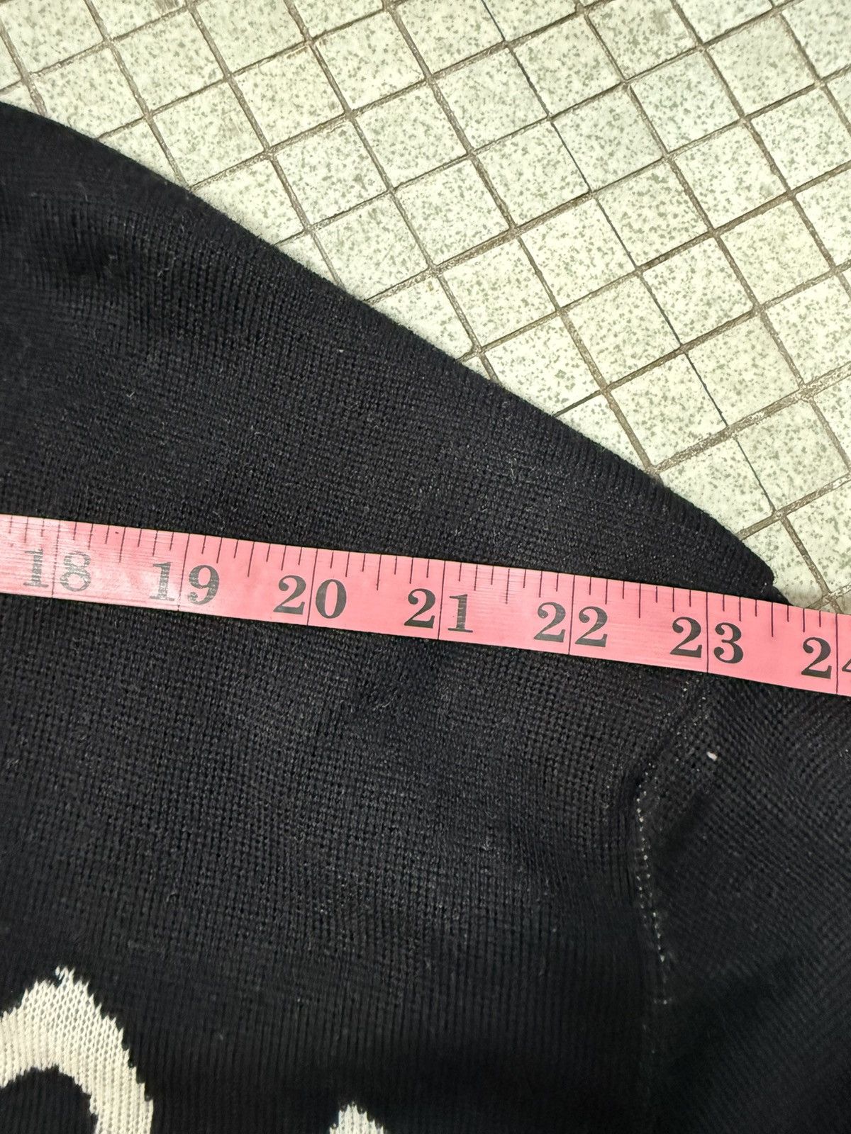 Comme des Garcons Comme des Garcons Spell Out Baggy Knitwear Size US M / EU 48-50 / 2 - 10 Thumbnail