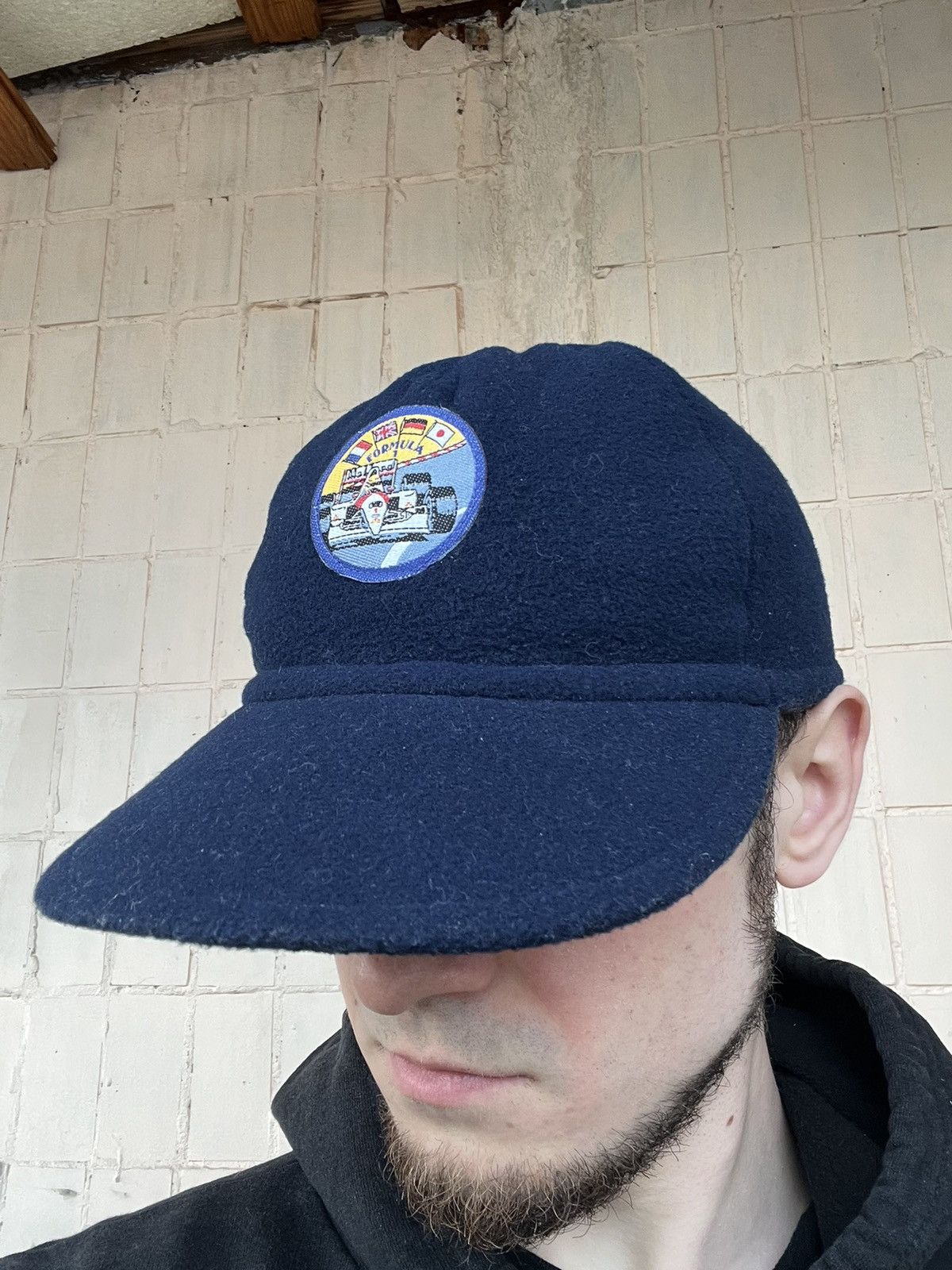 Vintage Vintage Streetwear Fleece Hat Formula 1 Y2K Size ONE SIZE - 21 Thumbnail
