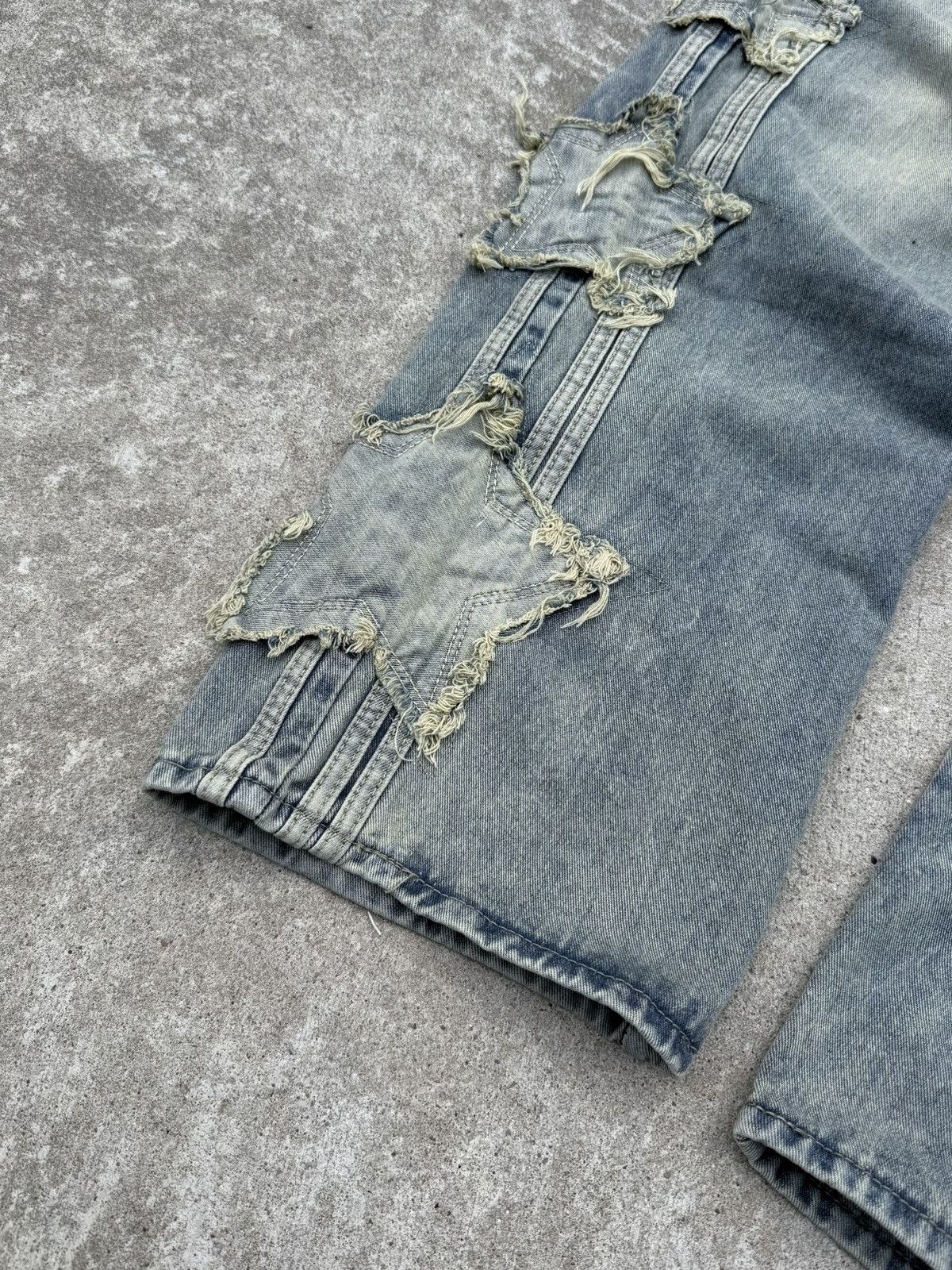 Other Vintage Y2K avantgarde streetwear opium wide buggy jeans Size US 32 / EU 48 - 8 Thumbnail