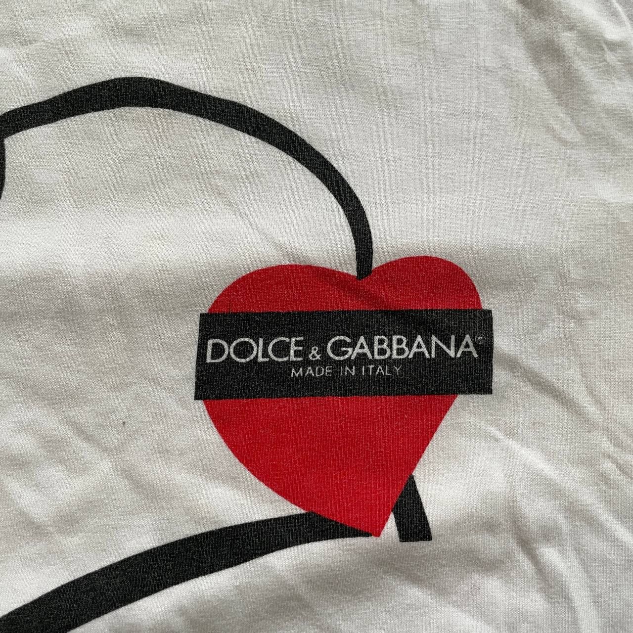 Dolce & Gabbana × Seditionaries × Vintage VINTAGE Y2K DOLCE & GABBANA HYPE RARE HEART T SHIRT Size M / US 6-8 / IT 42-44 - 3 Thumbnail